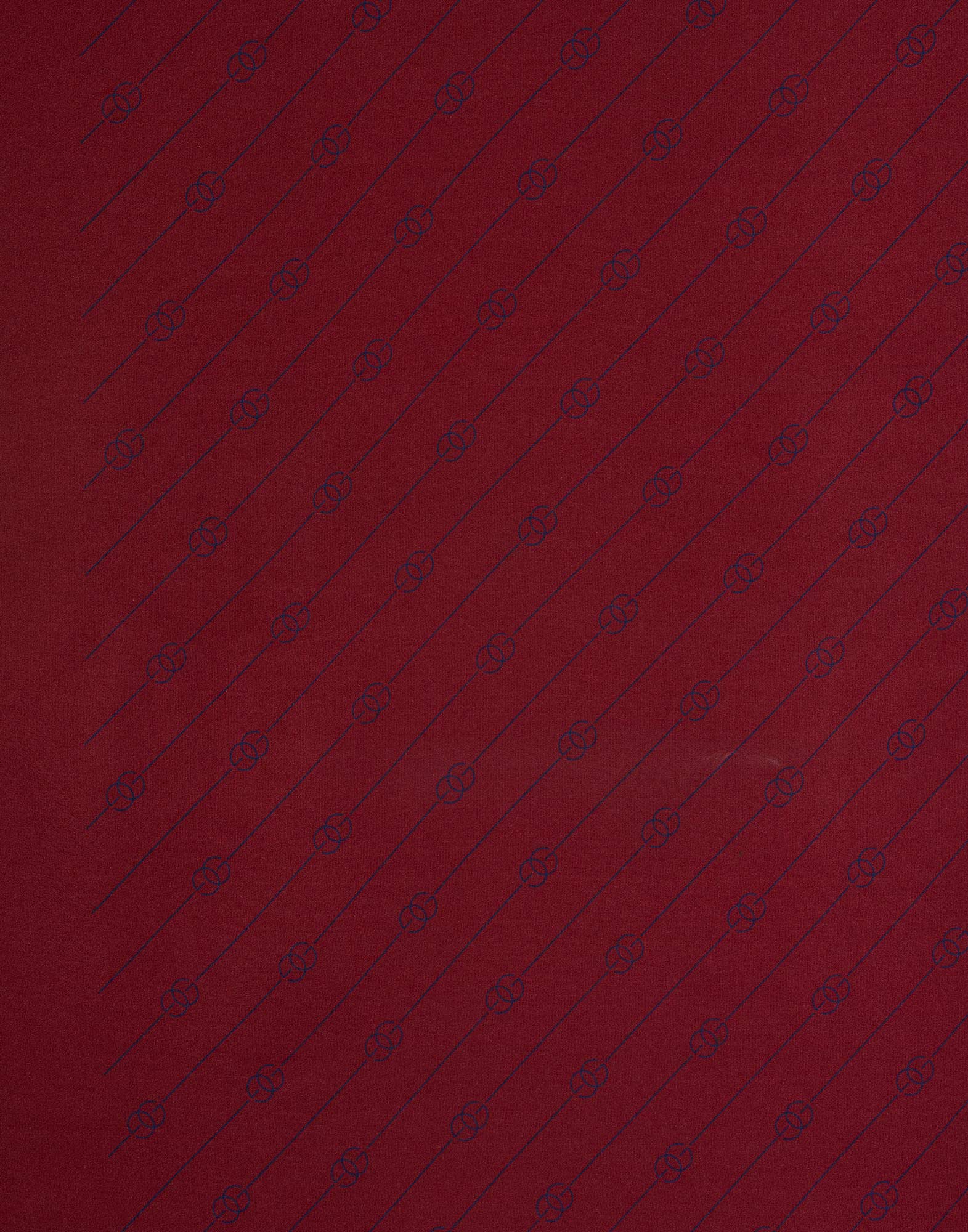Gucci - Foulard bordeaux con monogramma - Image 5