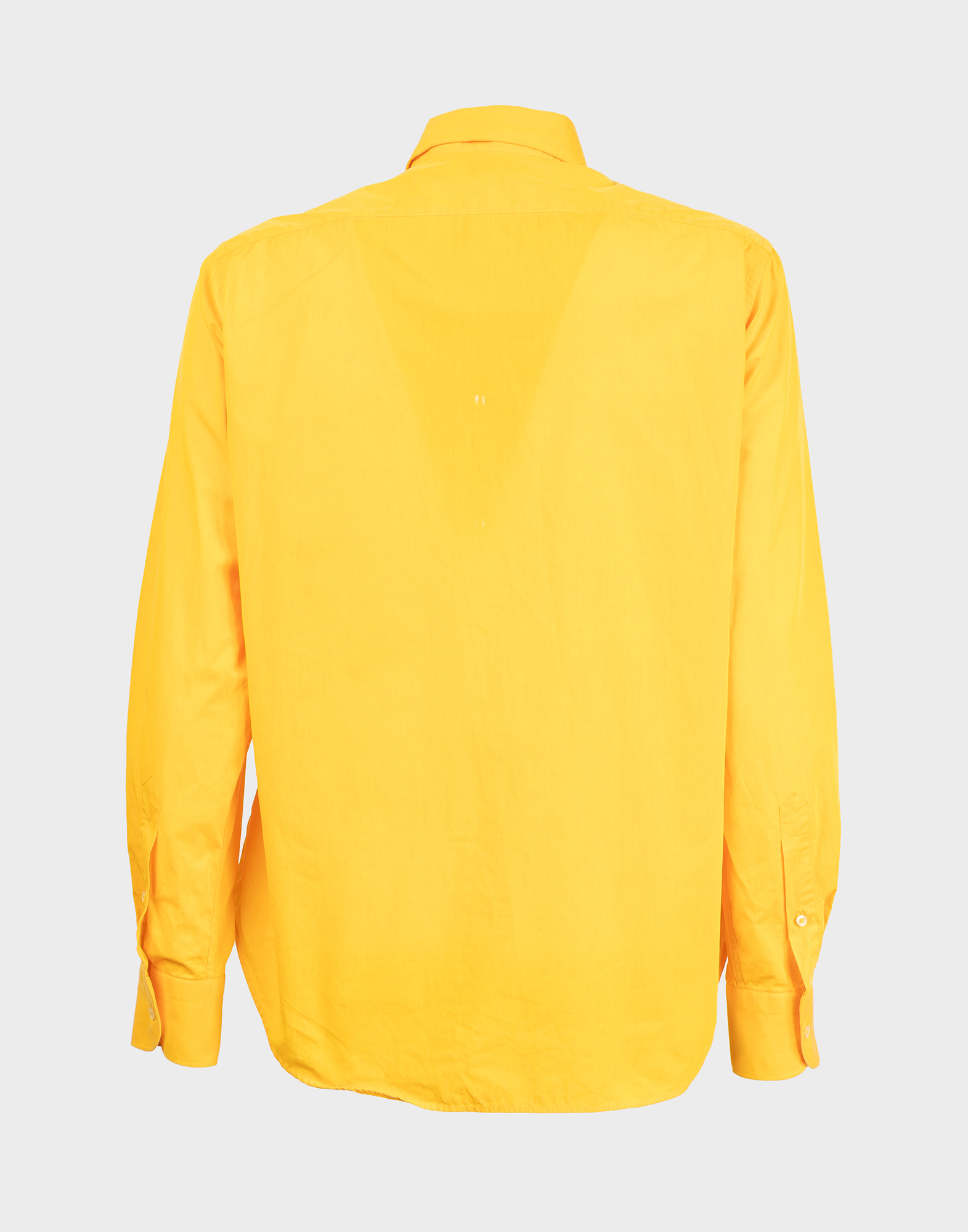 Guy Laroche - Camicia gialla in cotone anni '90 - immagine 2