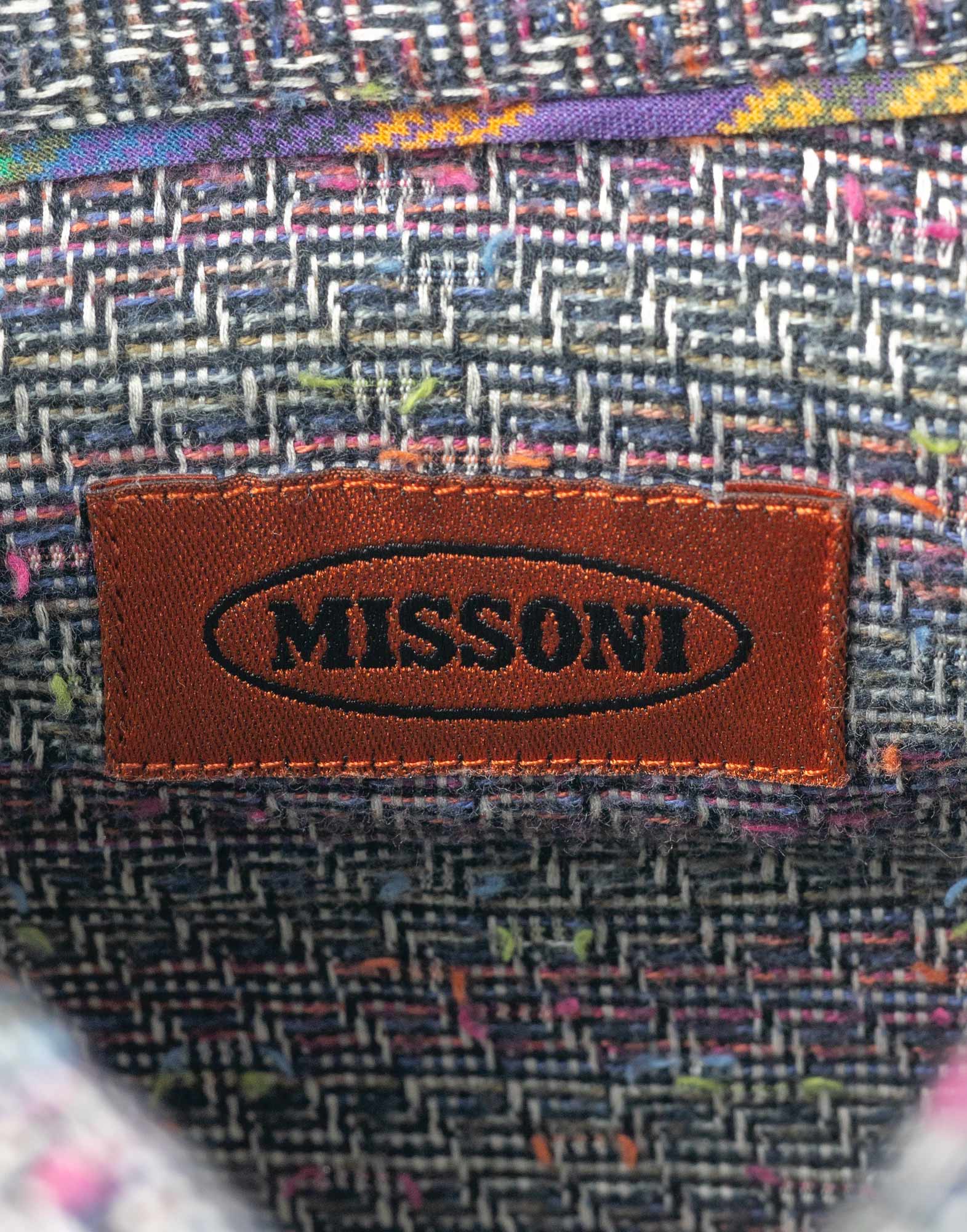 Missoni - Camicia viola in cotone anni '80 - immagine 3