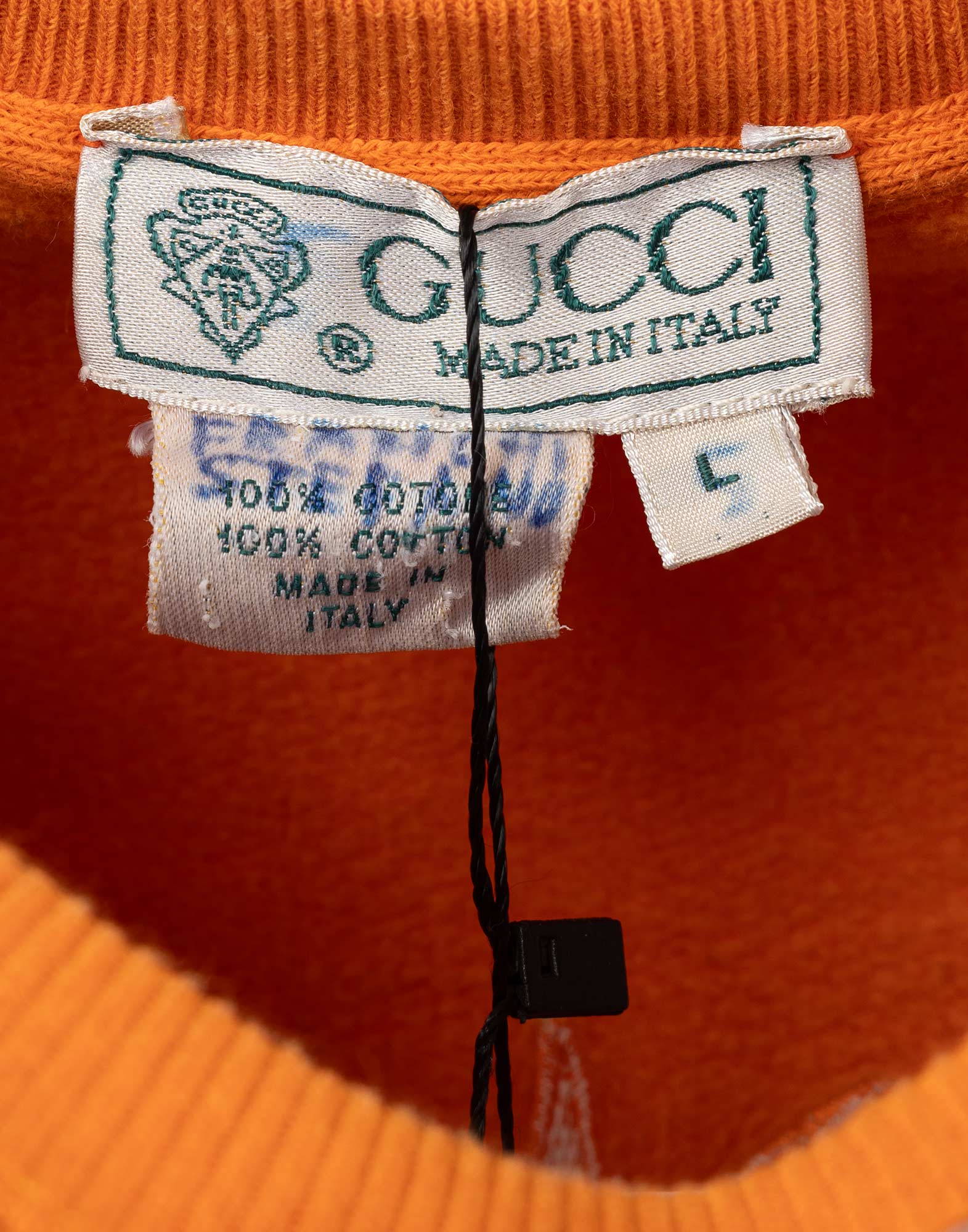 Gucci - Felpa arancione anni '80 - immagine 3