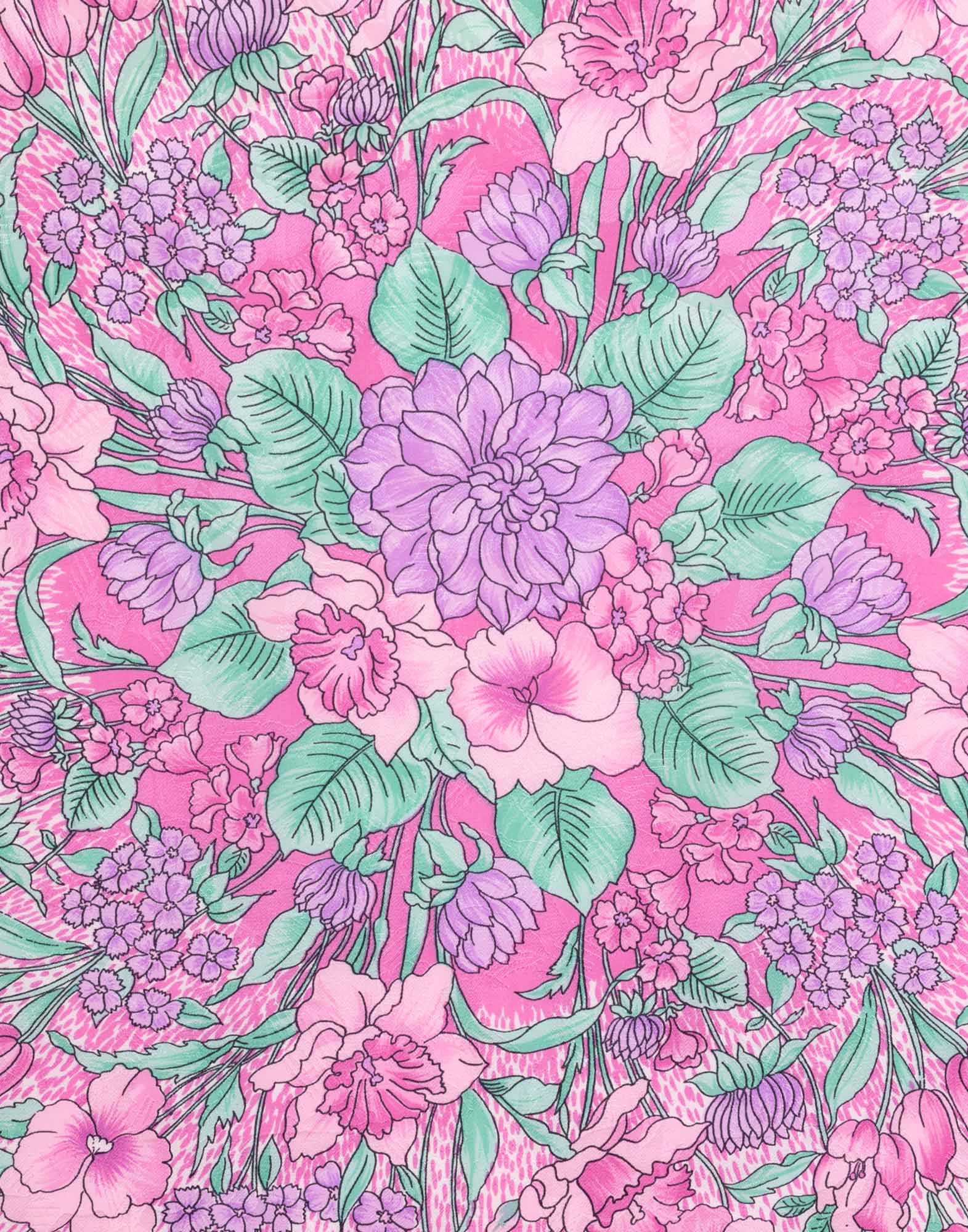 Krizia - Foulard floreale anni '90 - immagine 3