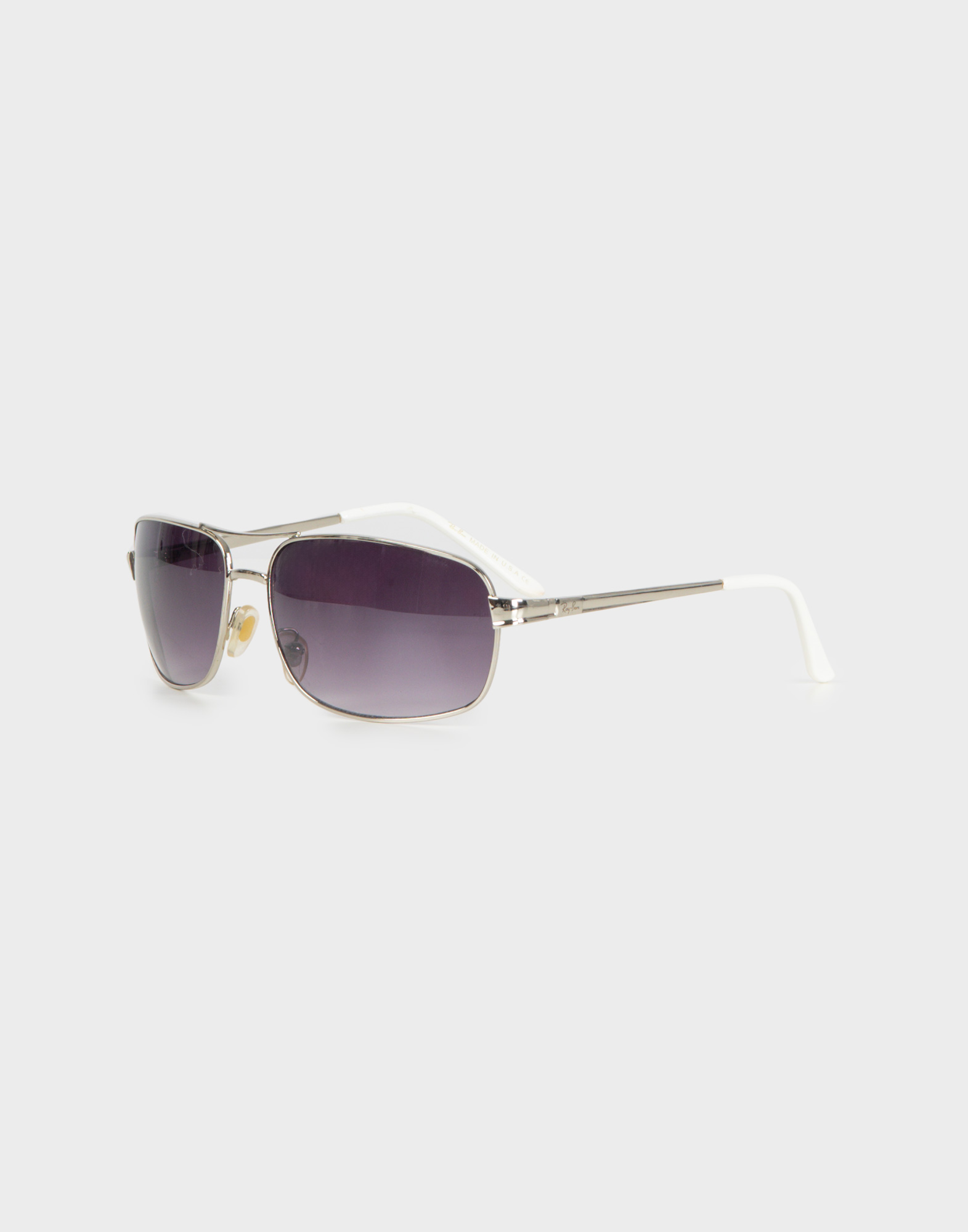 Ray-Ban - Rectangular ‘90s sunglasses silver - Image 2