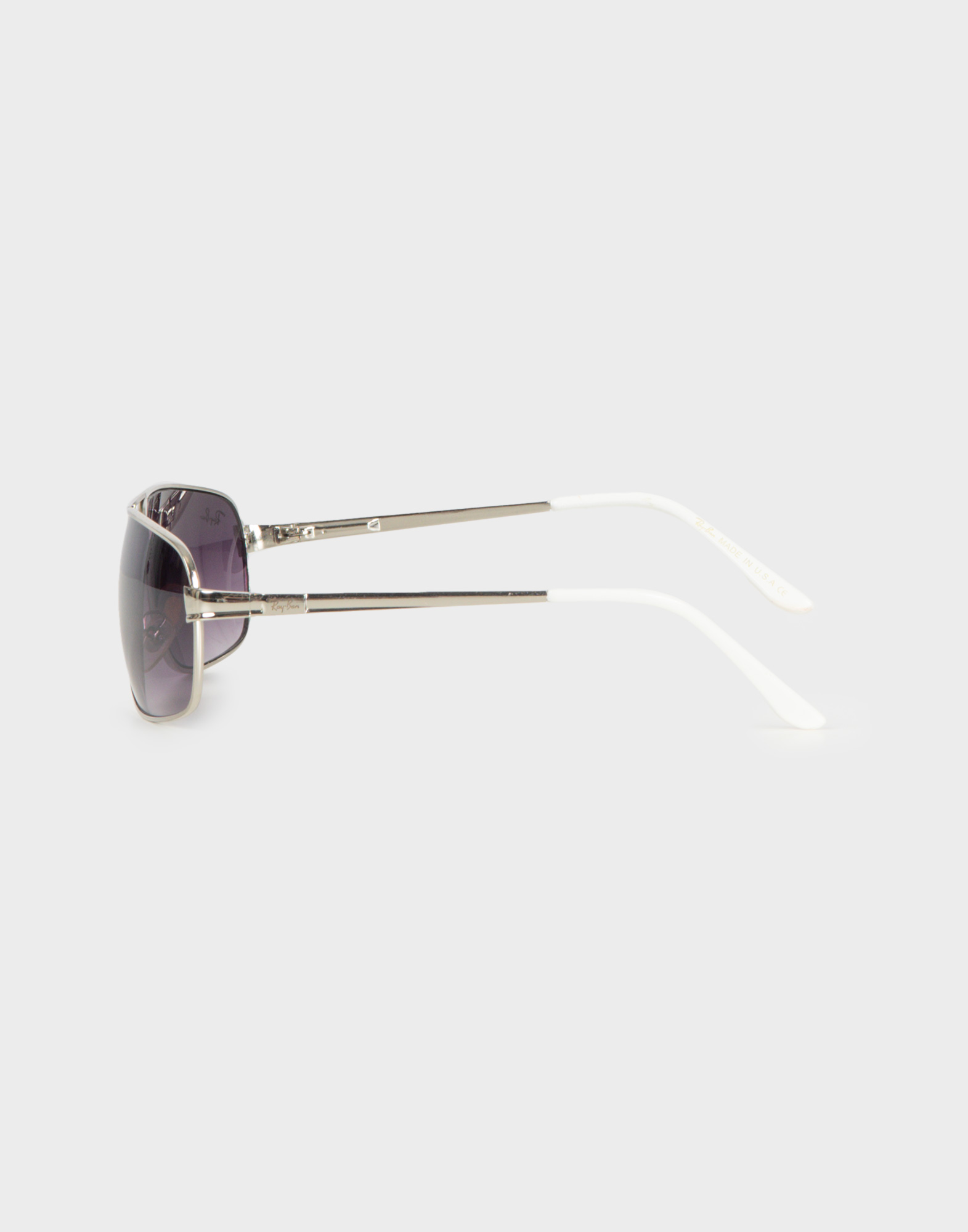 Ray-Ban - Rectangular ‘90s sunglasses silver - Image 3