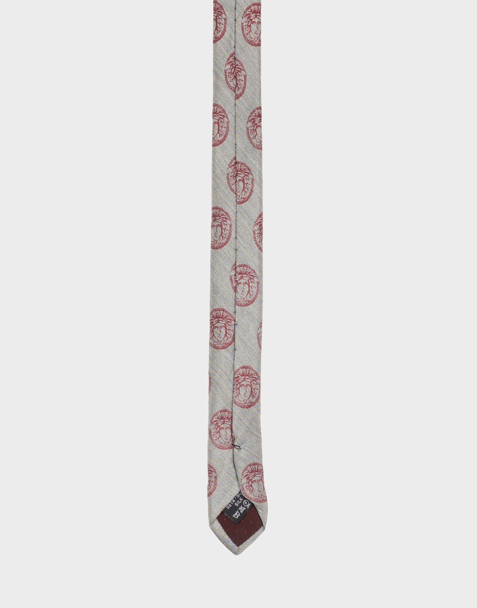 Gianni Versace - 80s grey tie - Image 5