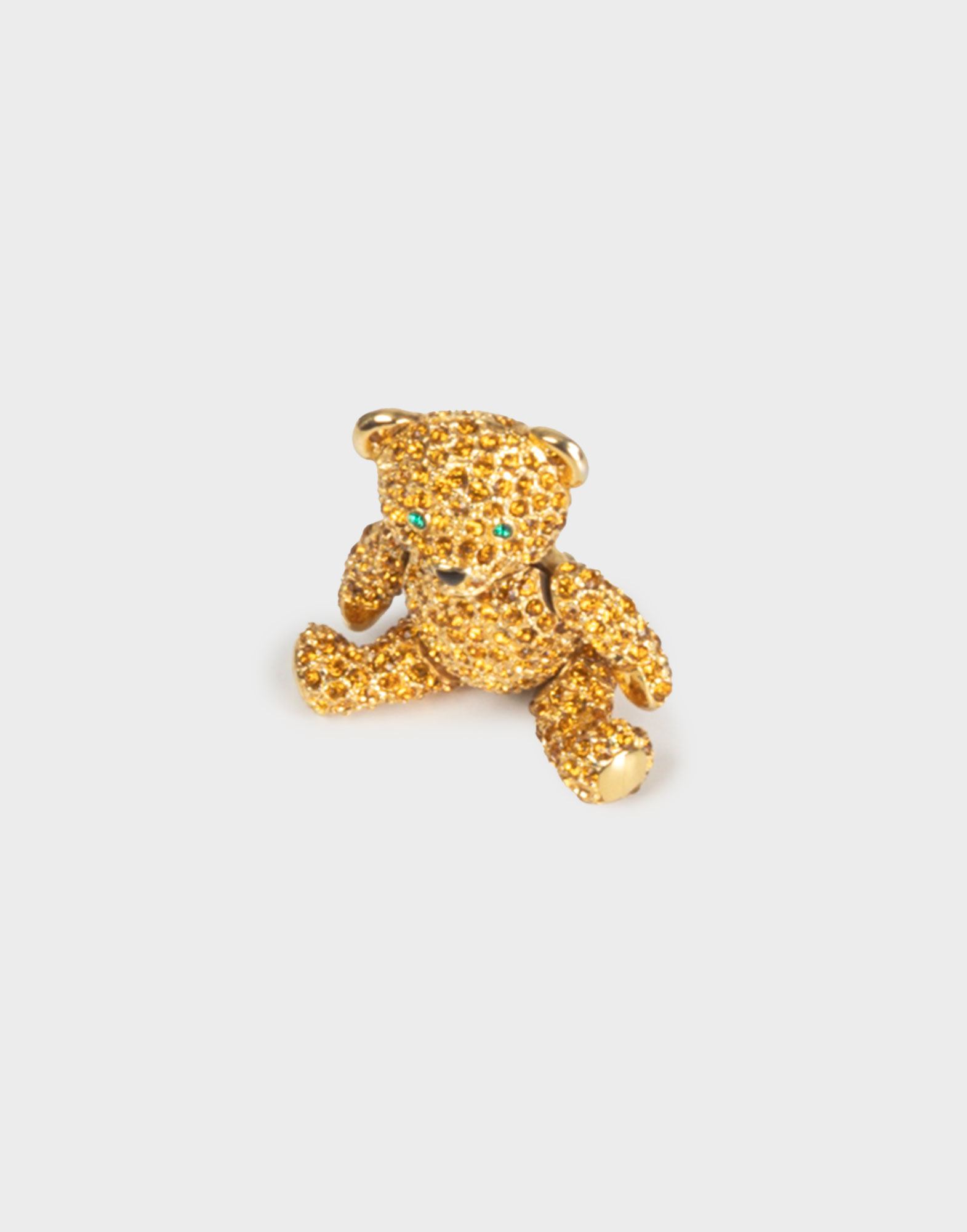 Vintage - Spilla orsetto con strass - Image 3