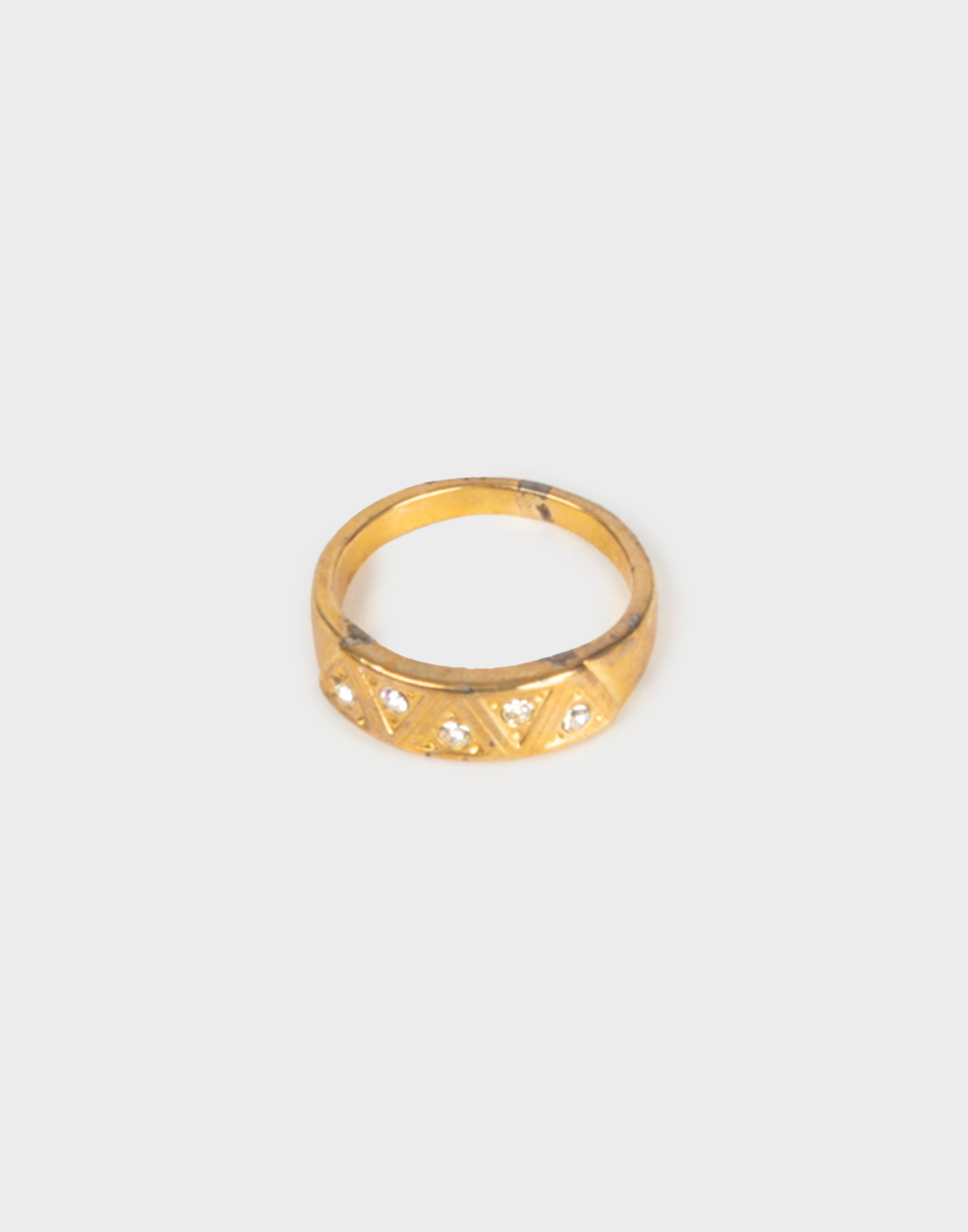 Vintage - Anello dorato anni '90