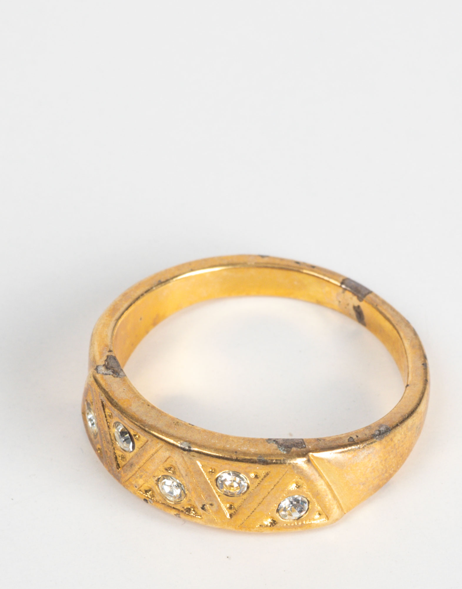 Vintage - Anello dorato anni '90 - immagine 2