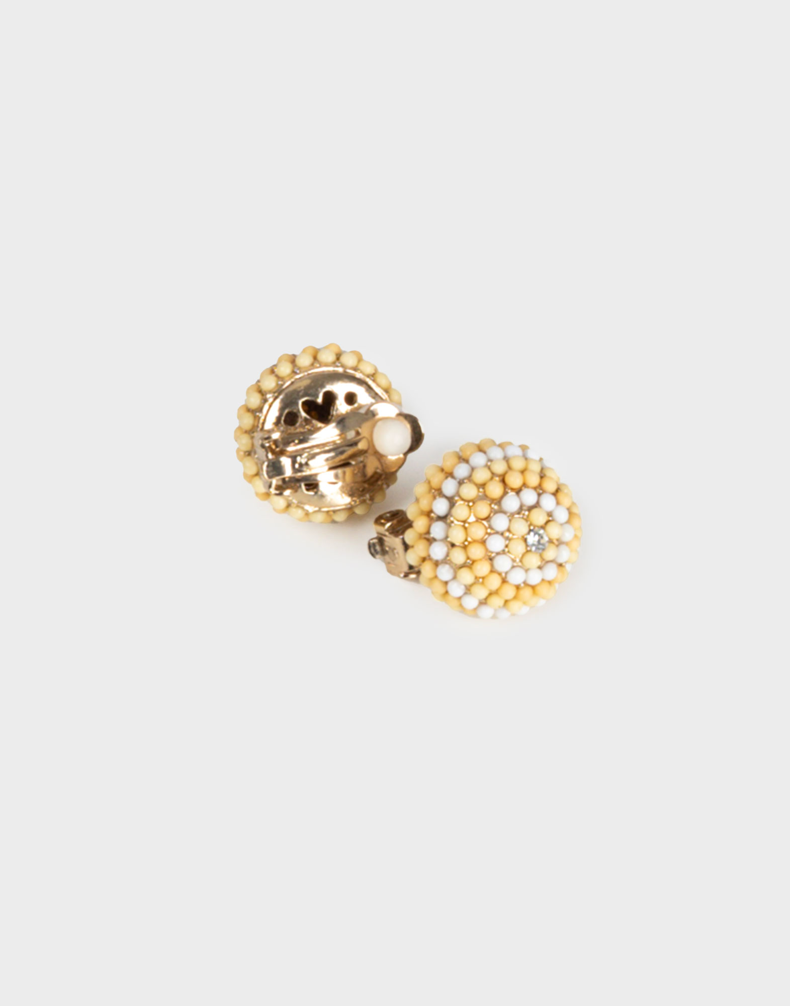 Vintage - Orecchini a clip con perline - immagine 4