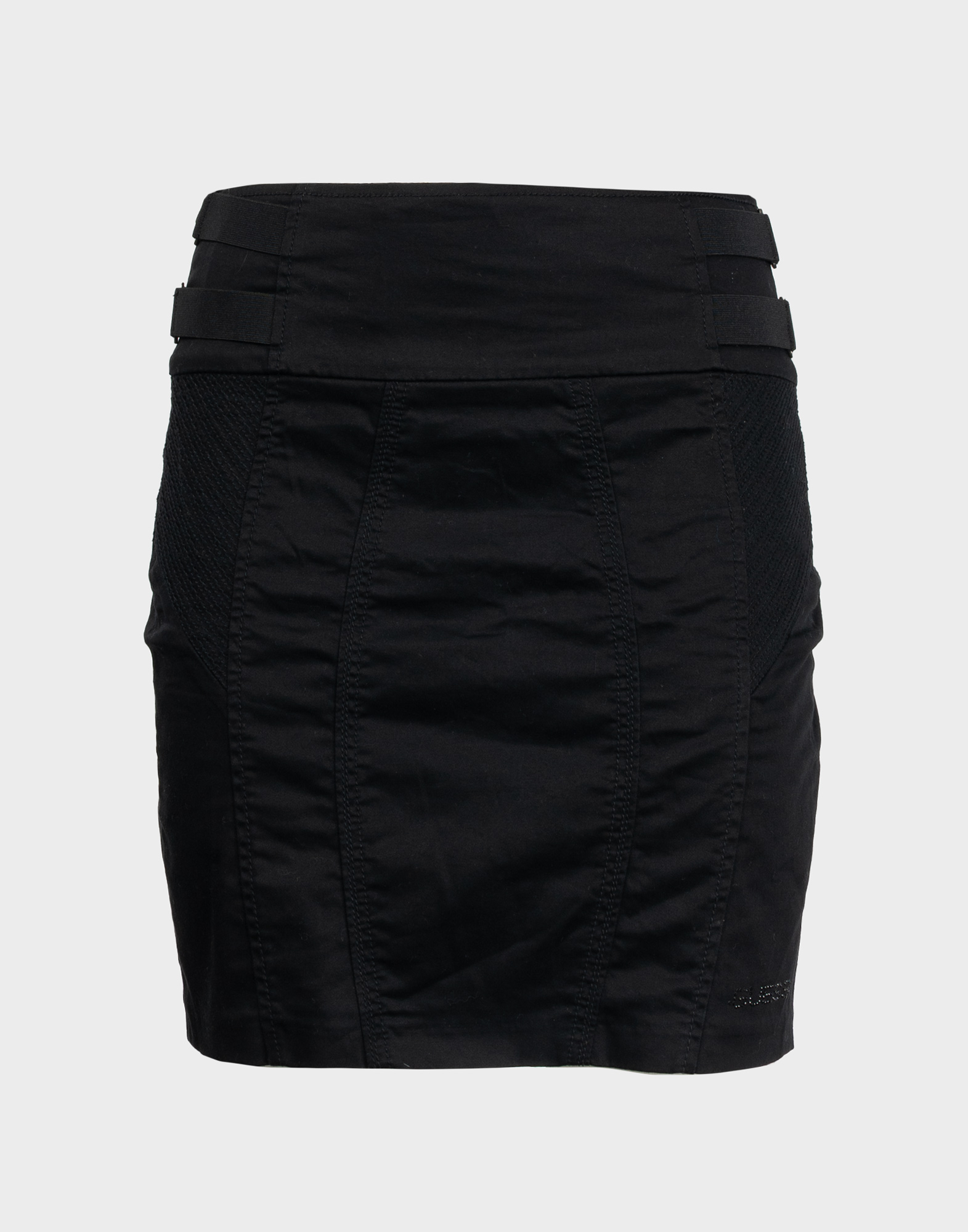 minigonna nera pencil guess