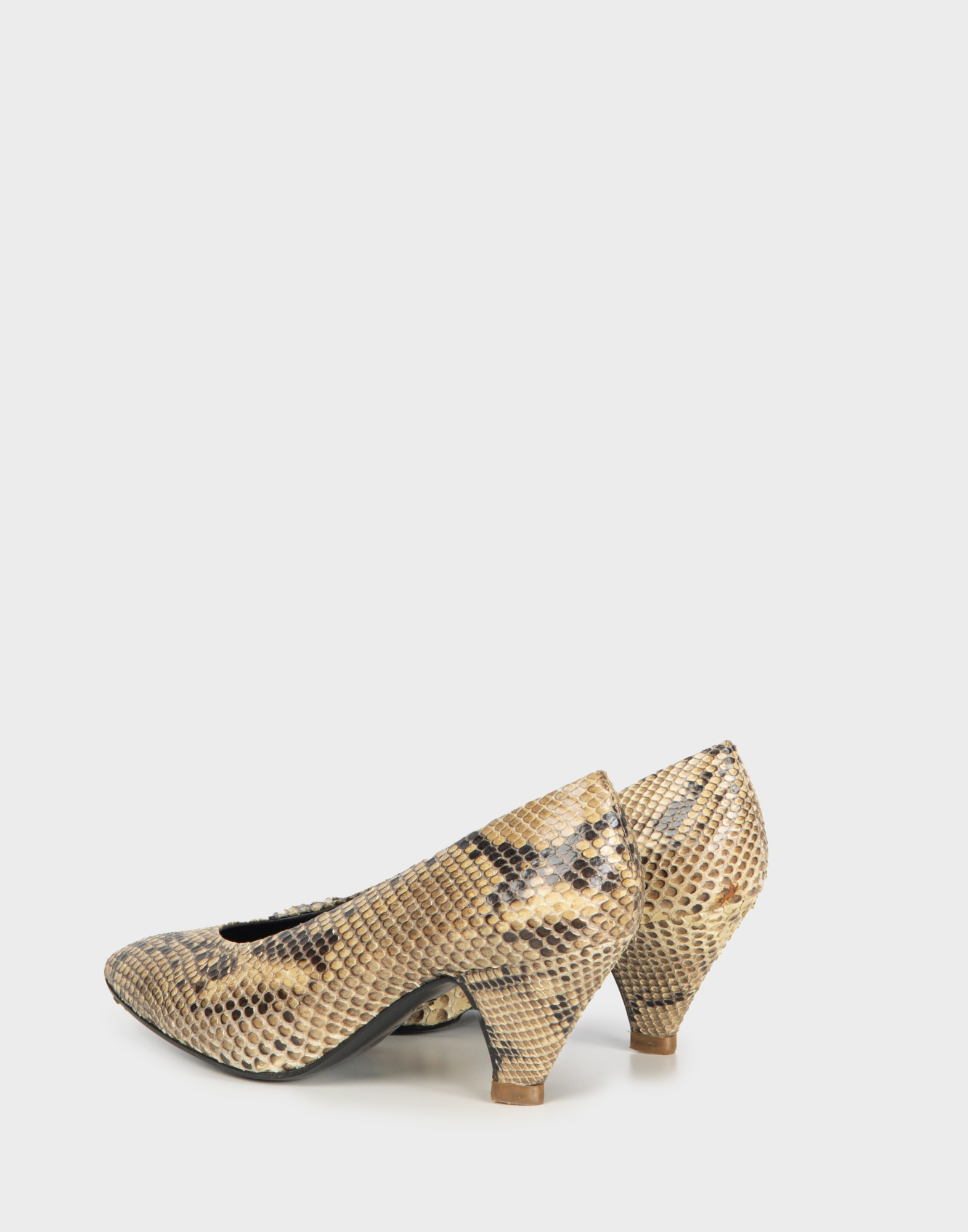 Laura Biagiotti - Decollete in python leather - Image 3