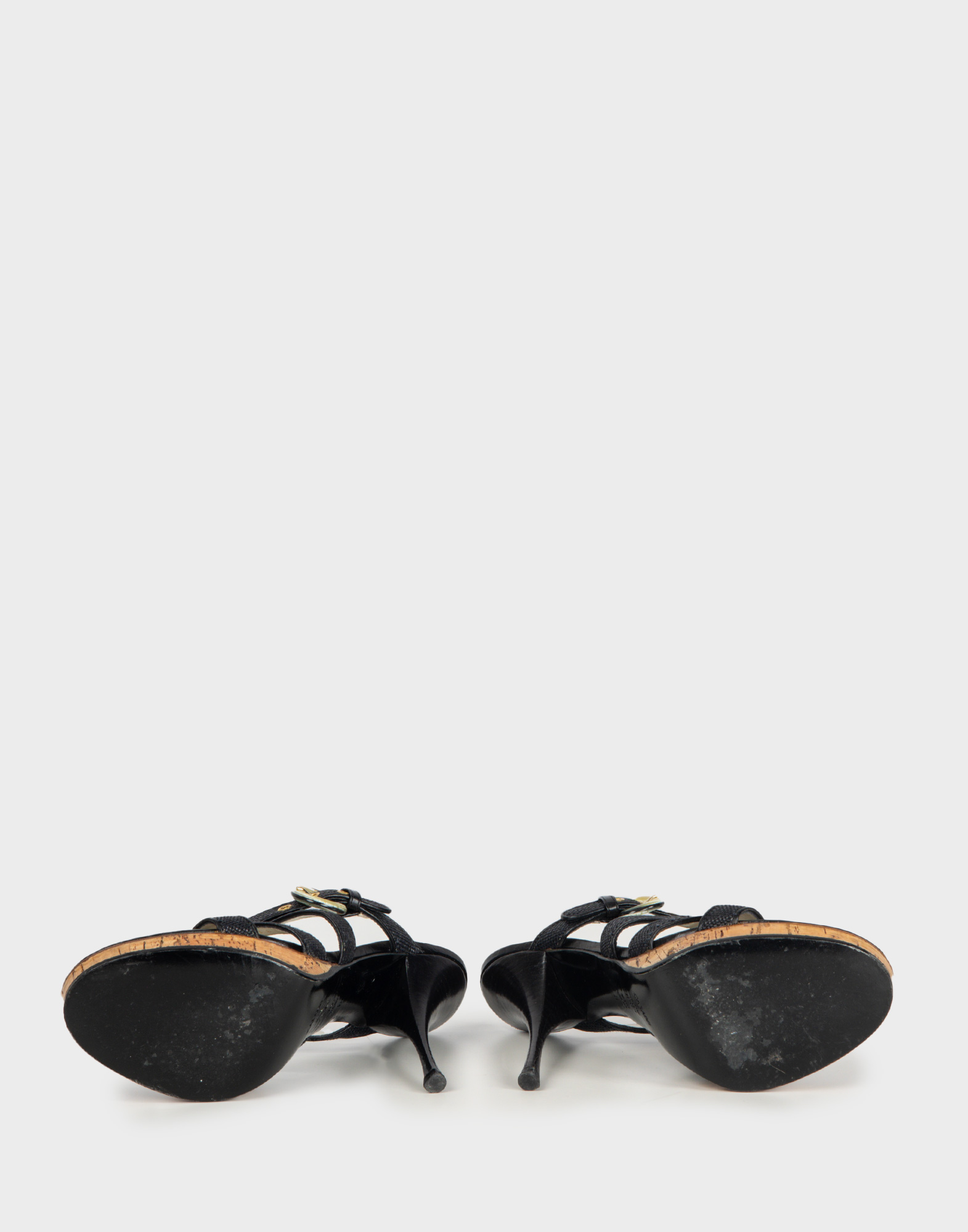 Casadei - Black sandals with straps - Image 4