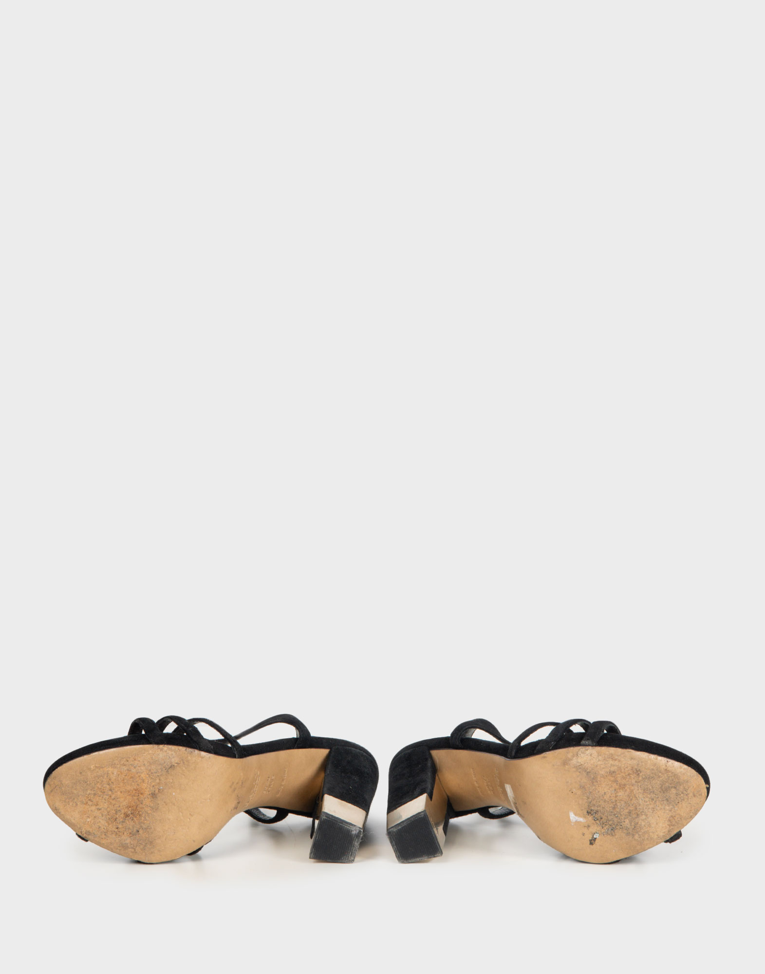 Bally - Sandali neri in camoscio - immagine 4