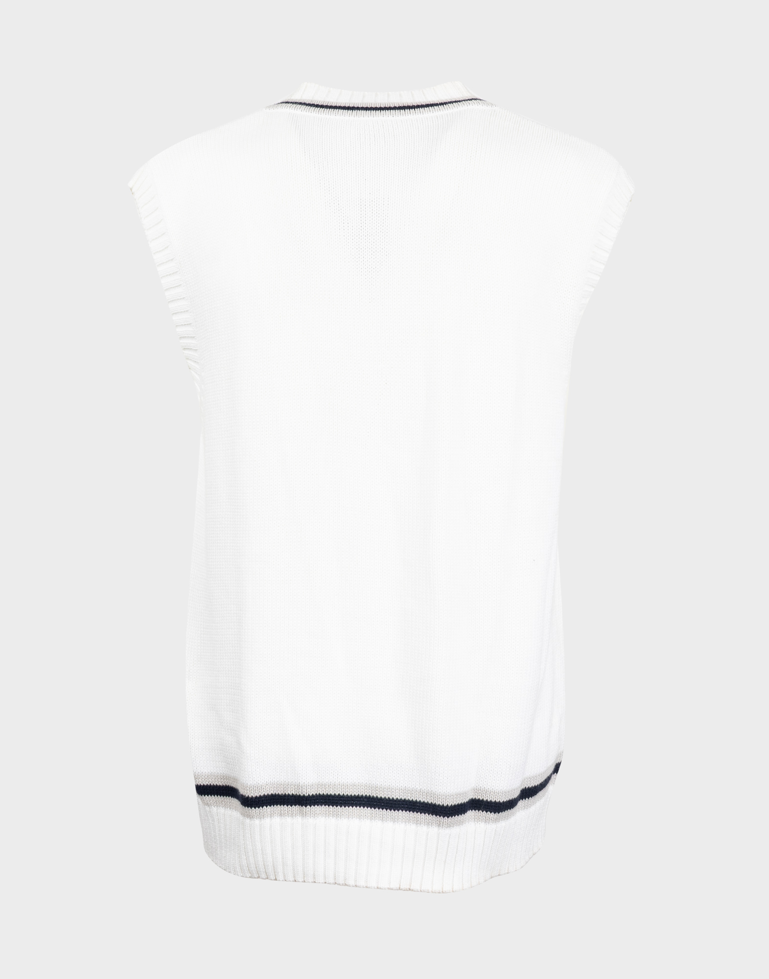 Lacoste - White wool tennis vest - Image 2