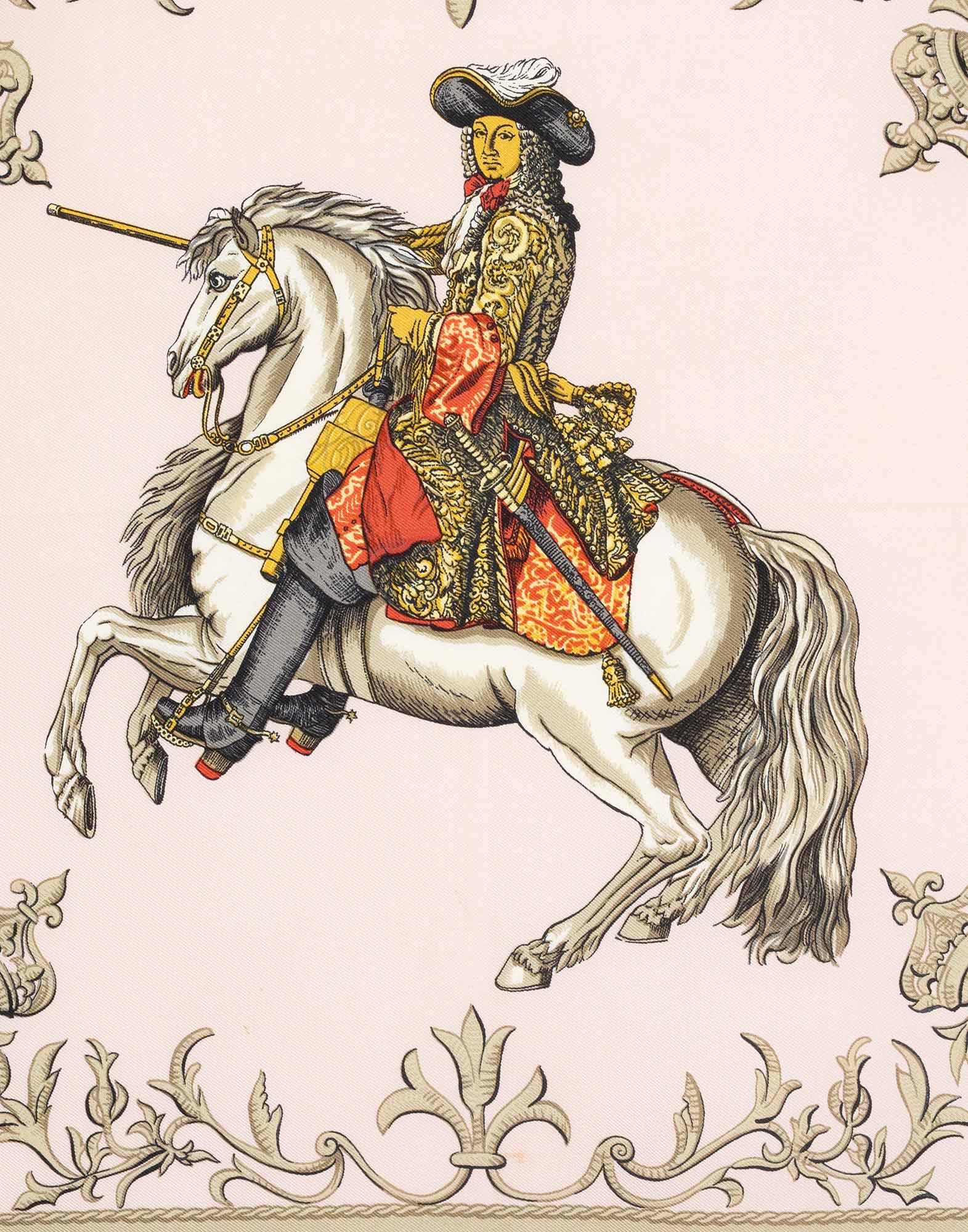 Hermes - 1970s ‘Ludovicus Magnus’ scarf - Image 2