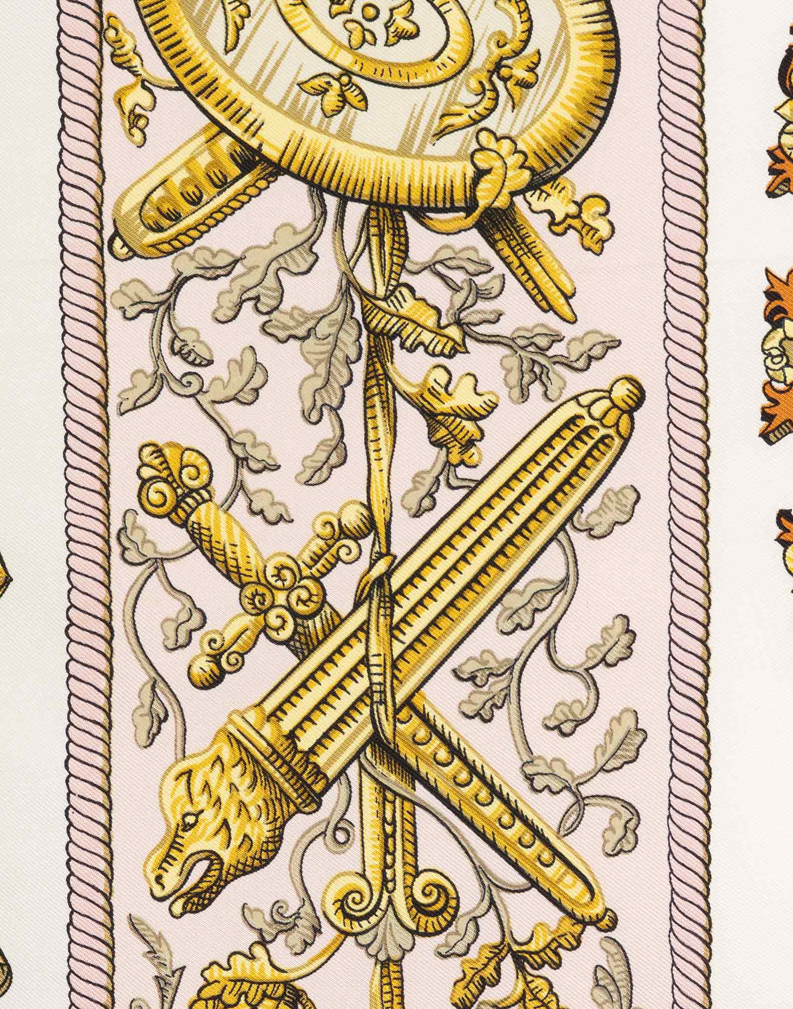 Hermes - 1970s ‘Ludovicus Magnus’ scarf - Image 4