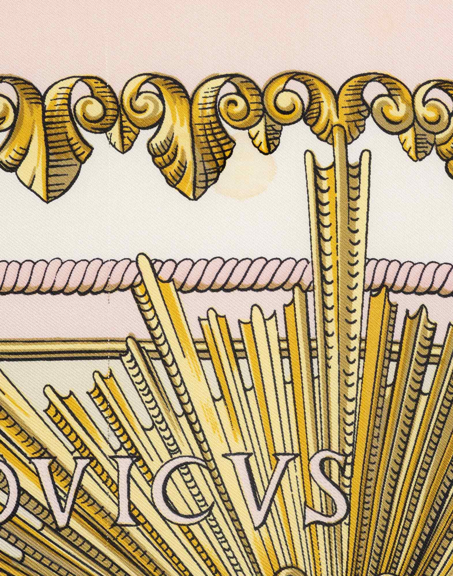 Hermes - 1970s ‘Ludovicus Magnus’ scarf - Image 3