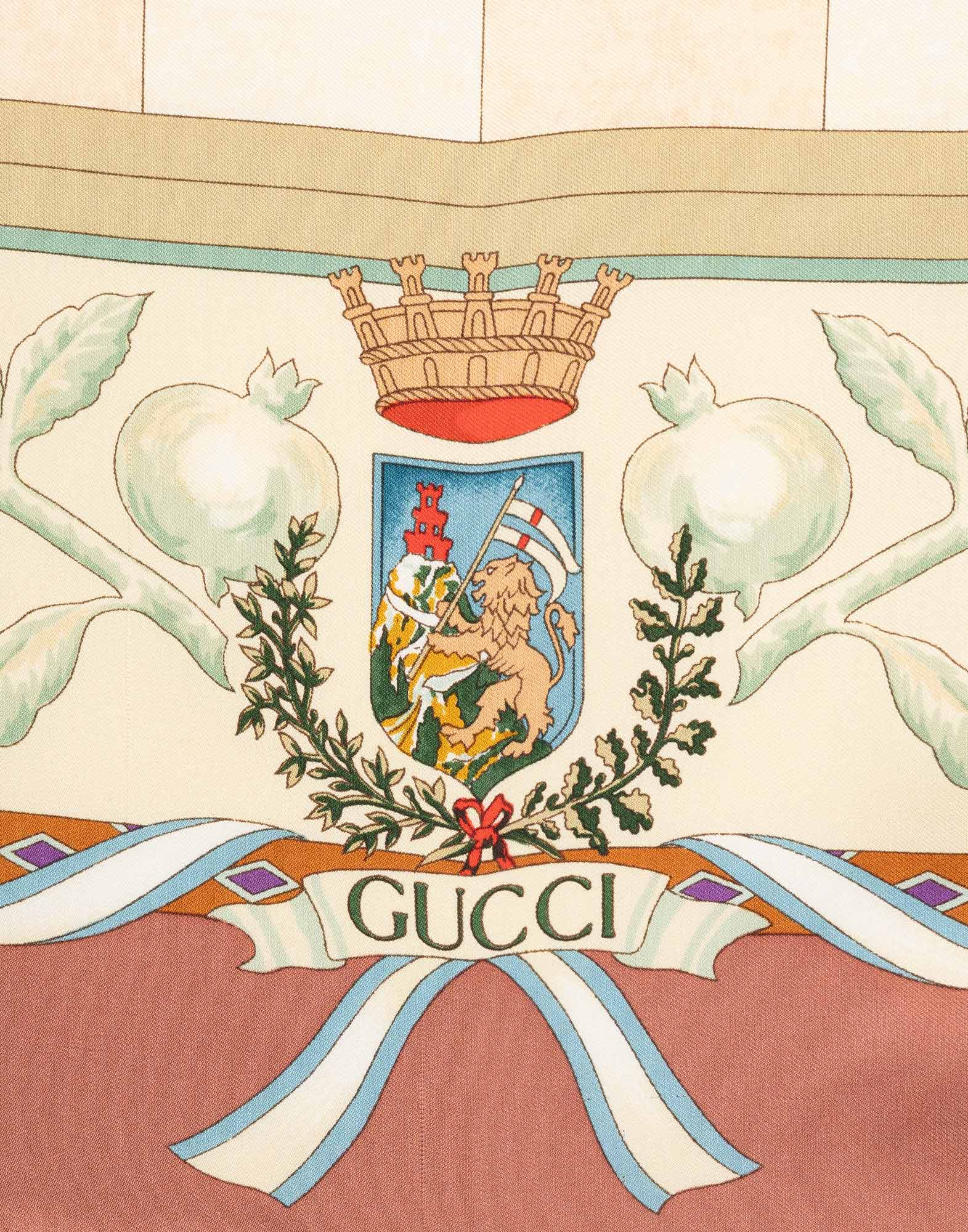 Gucci - Scarf with 80s knights - Image 2