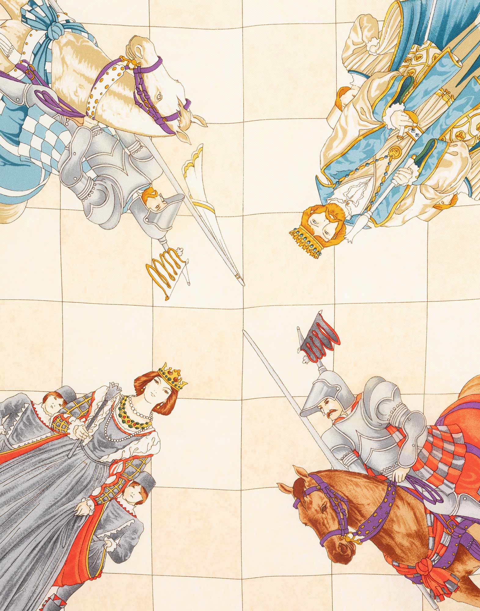 Gucci - Scarf with 80s knights - Image 3