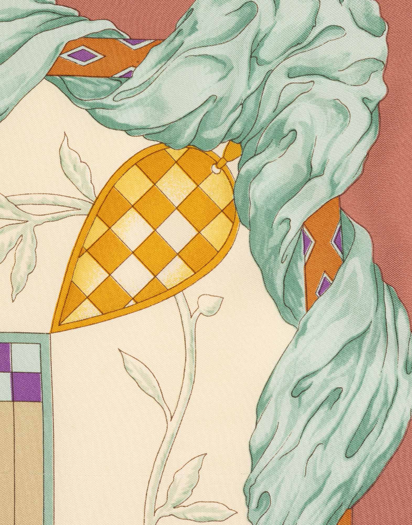 Gucci - Scarf with 80s knights - Image 4