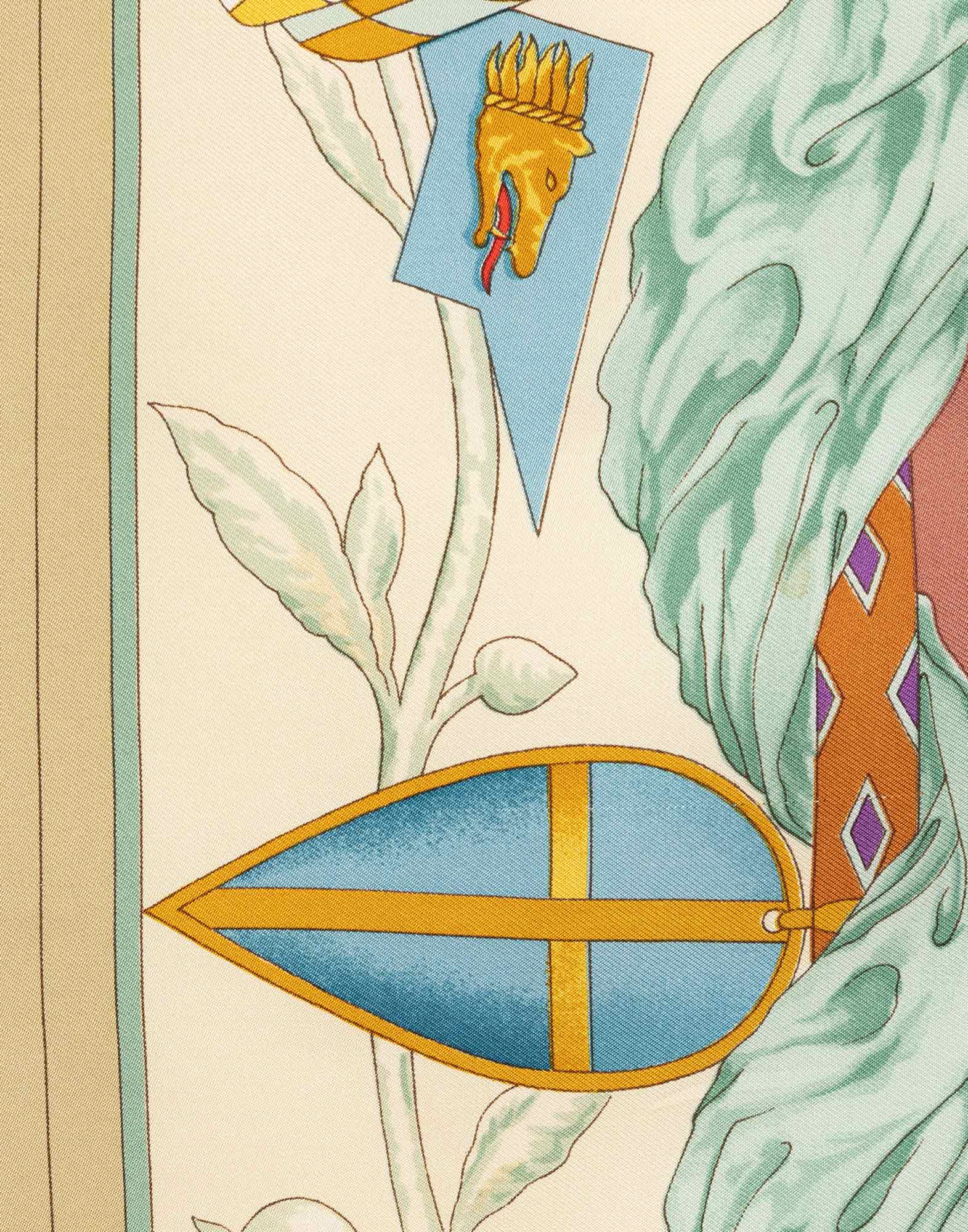 Gucci - Scarf with 80s knights - Image 6