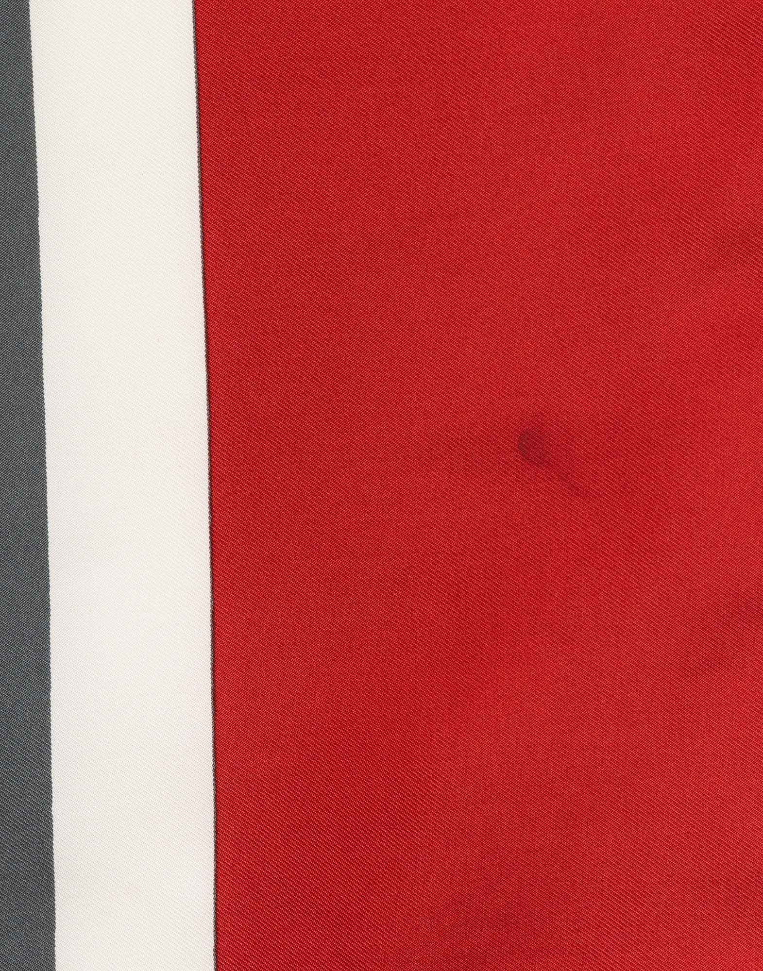 Hermes - 90s red ‘Brides de Gala’ Scarf - Image 6