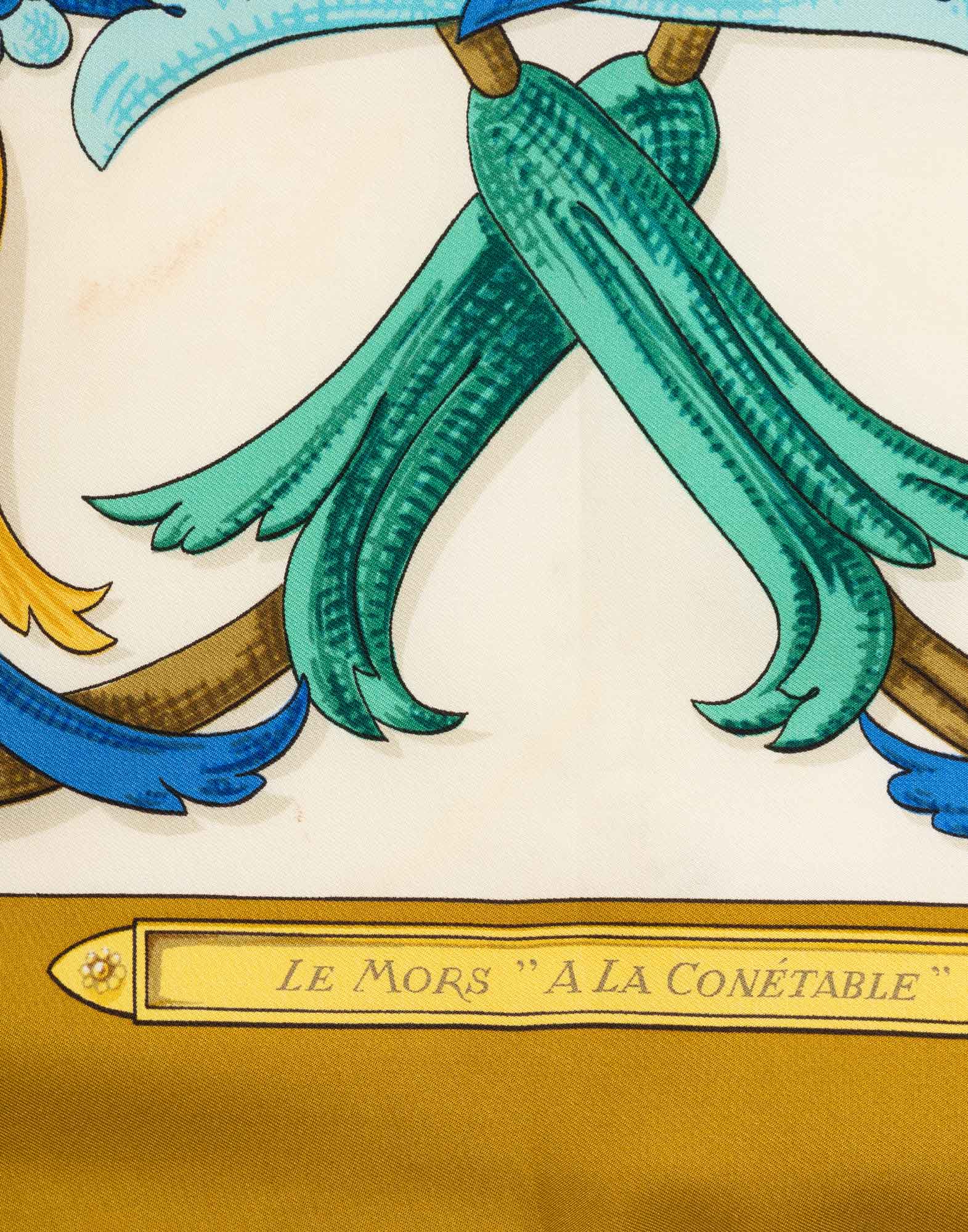 Hermes - 1980s ‘Le Mors a La Conetable’ scarf - Image 2