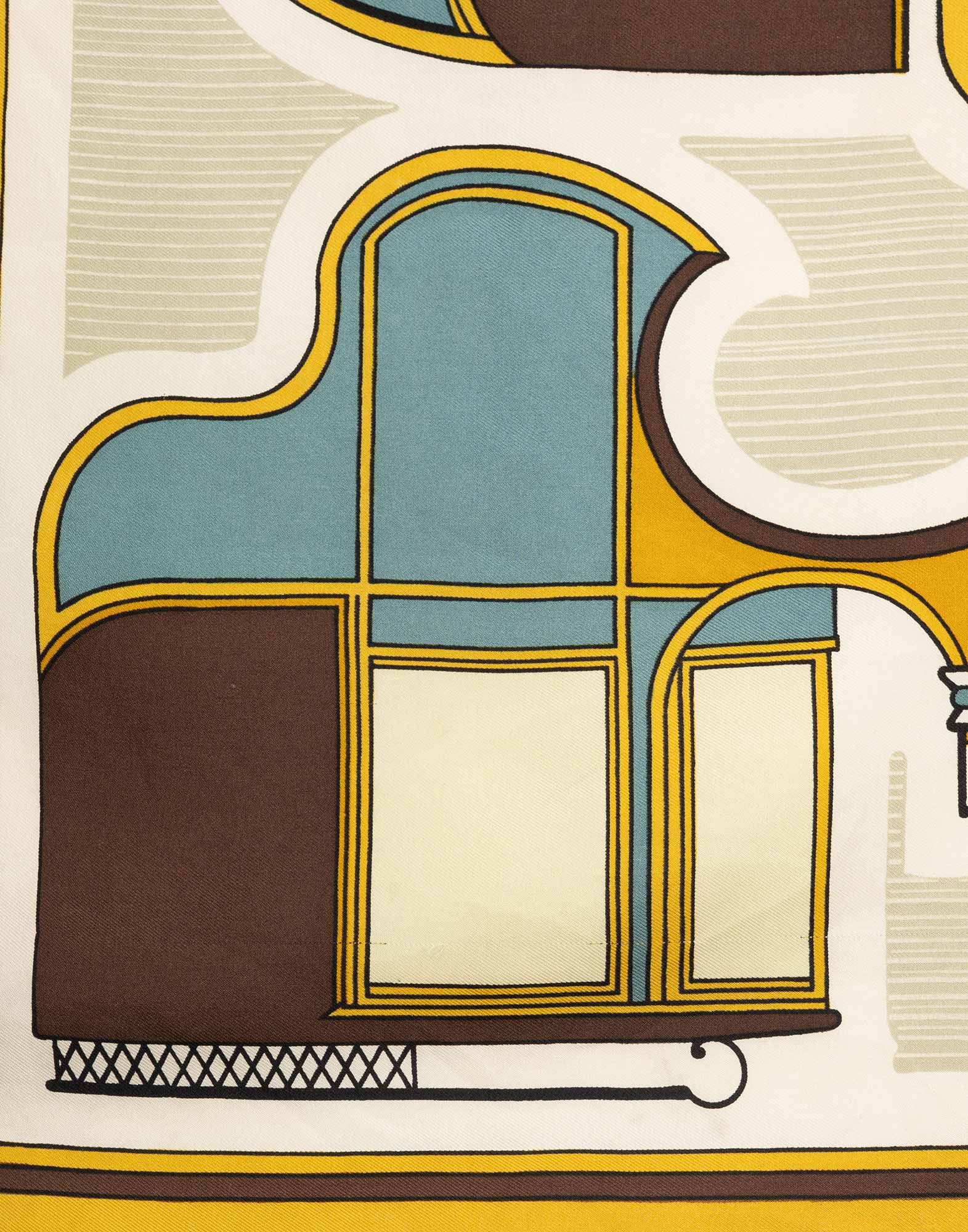 Hermes - 1970s ‘Les Coupes’ scarf - Image 3
