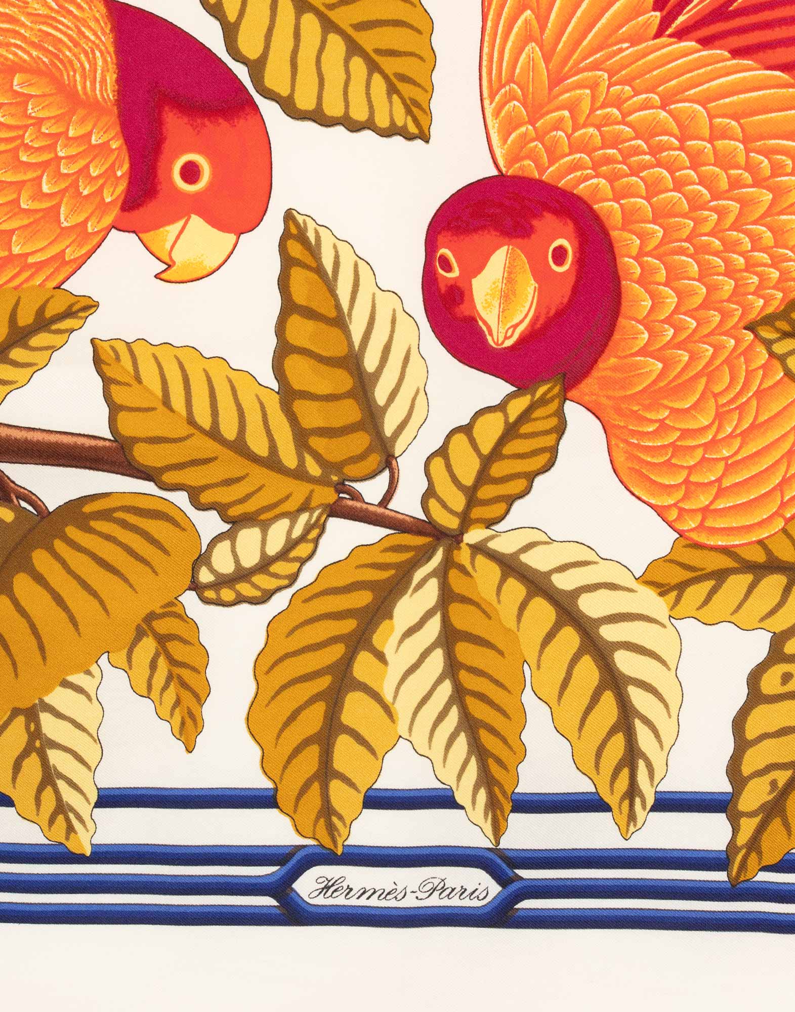 Hermes - ‘Les Perroquets’ Scarf 2001 - Image 5