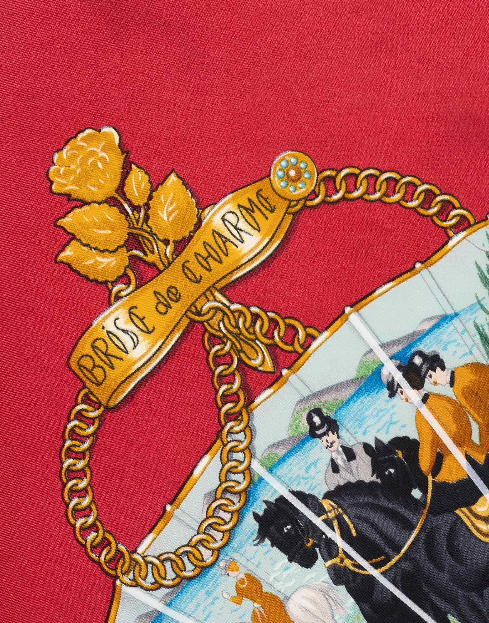 Hermes - 90s ‘Brise de Charme’ scarf - Image 2