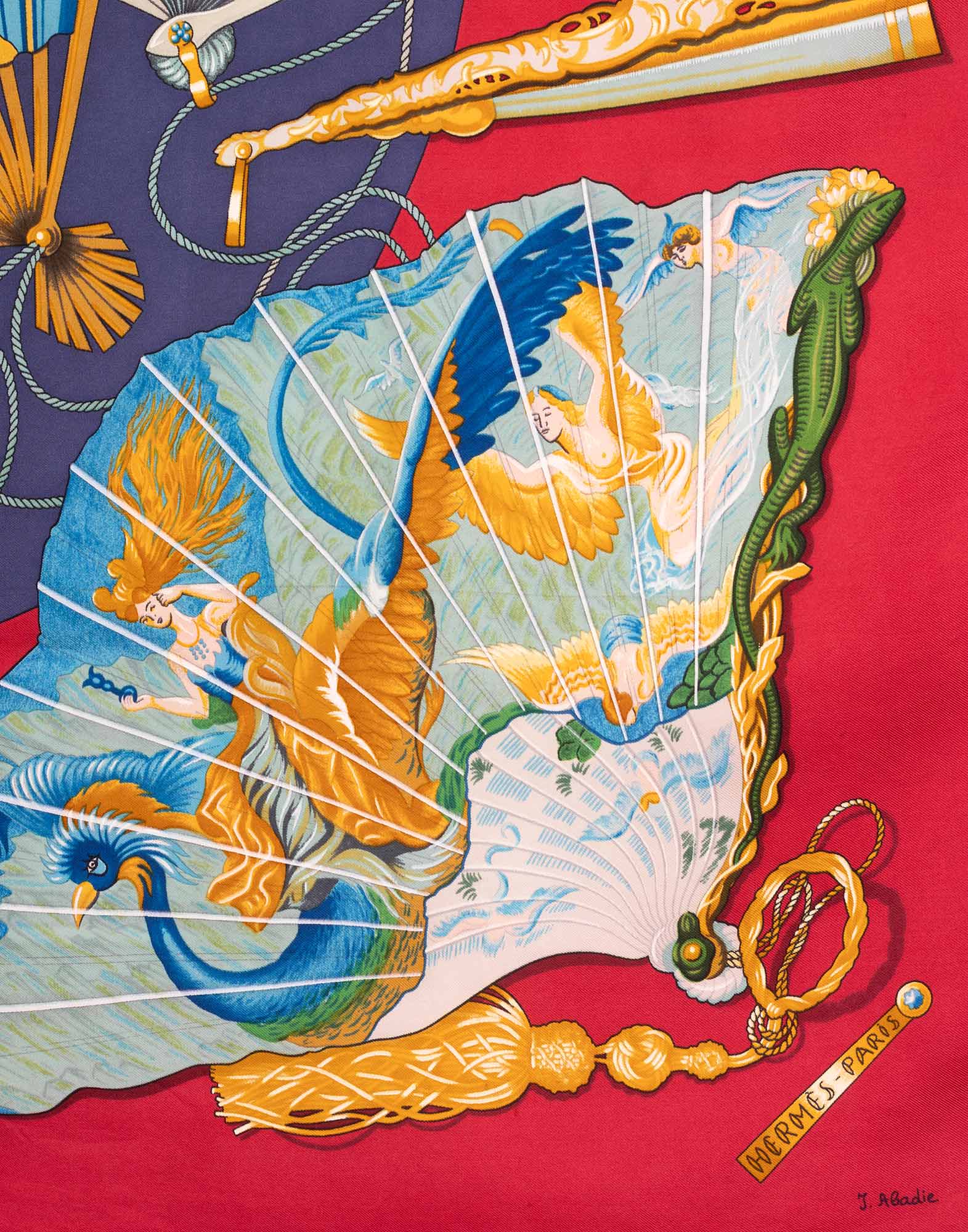Hermes - 90s ‘Brise de Charme’ scarf - Image 4