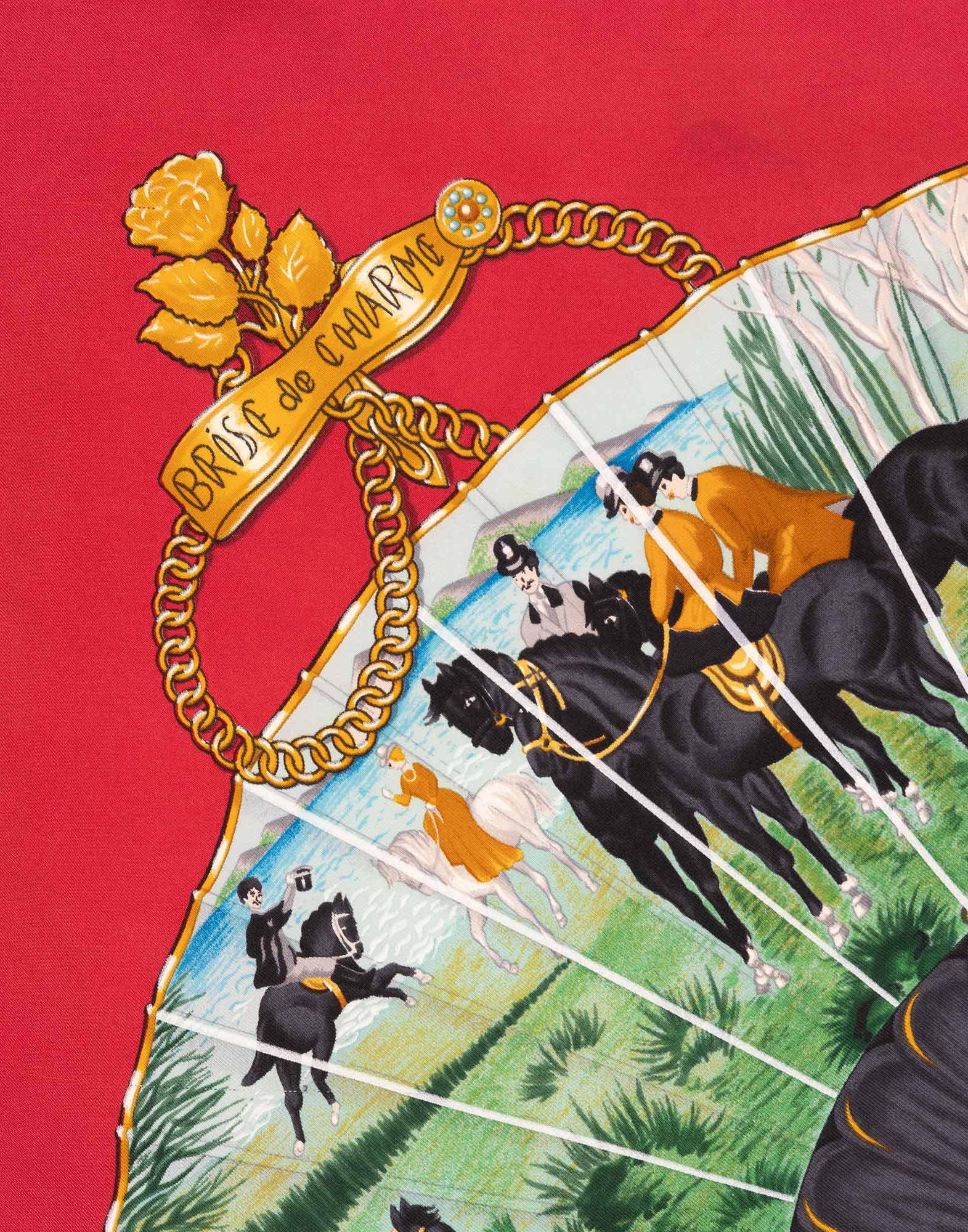 Hermes - 90s ‘Brise de Charme’ scarf - Image 5