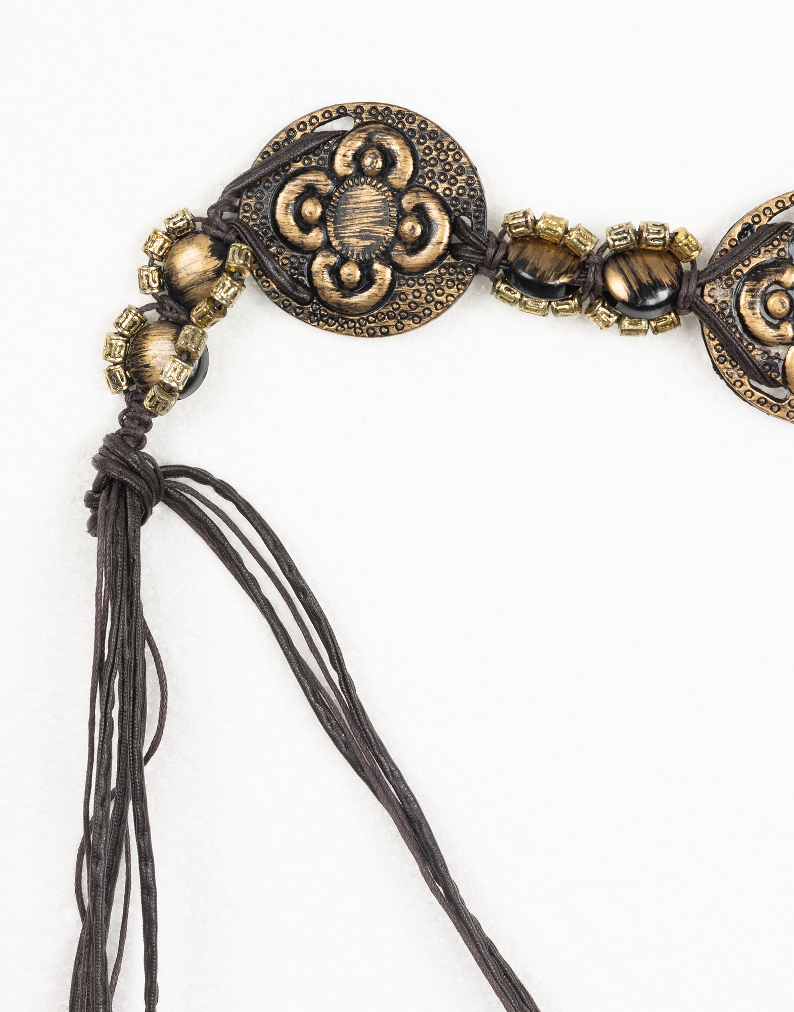 Vintage - Brown 2000s boho belt - Image 3