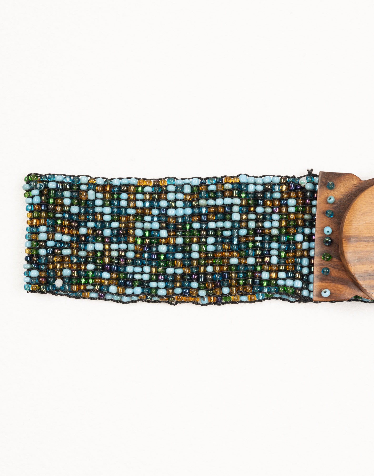 Vintage - 2000s Belt with Colorful Beads - Image 4