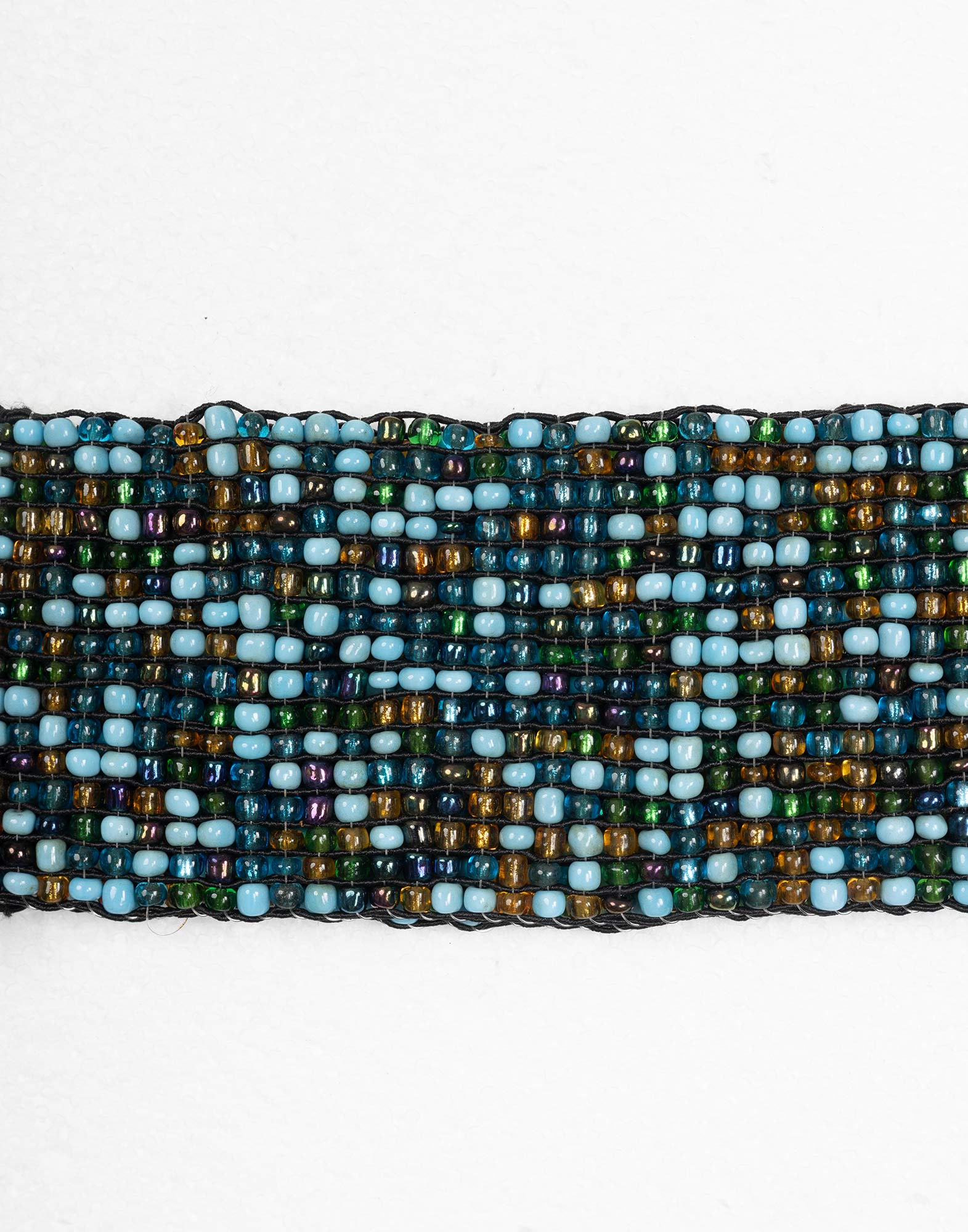 Vintage - 2000s Belt with Colorful Beads - Image 2