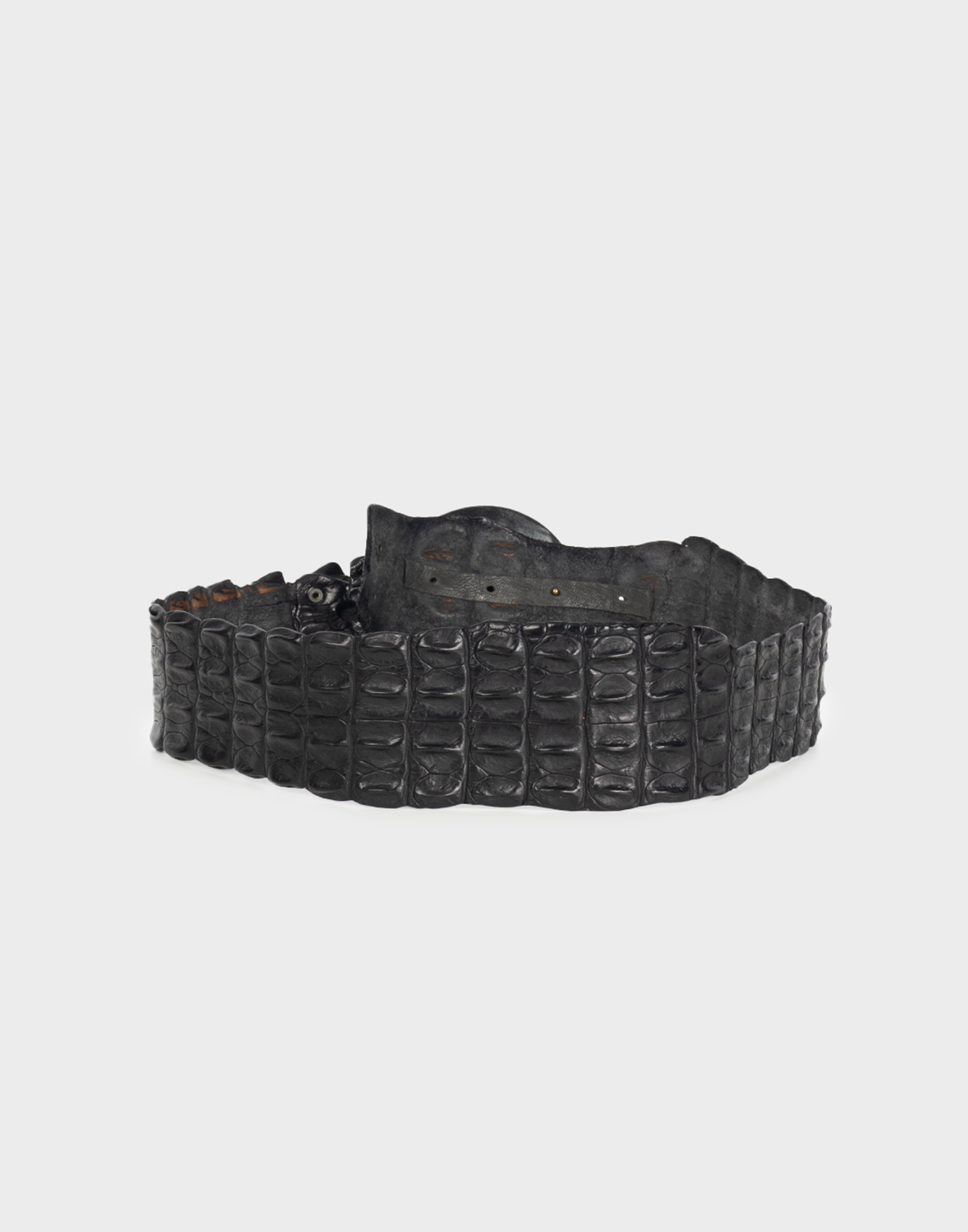 Vintage - 2000s python leather belt - Image 3