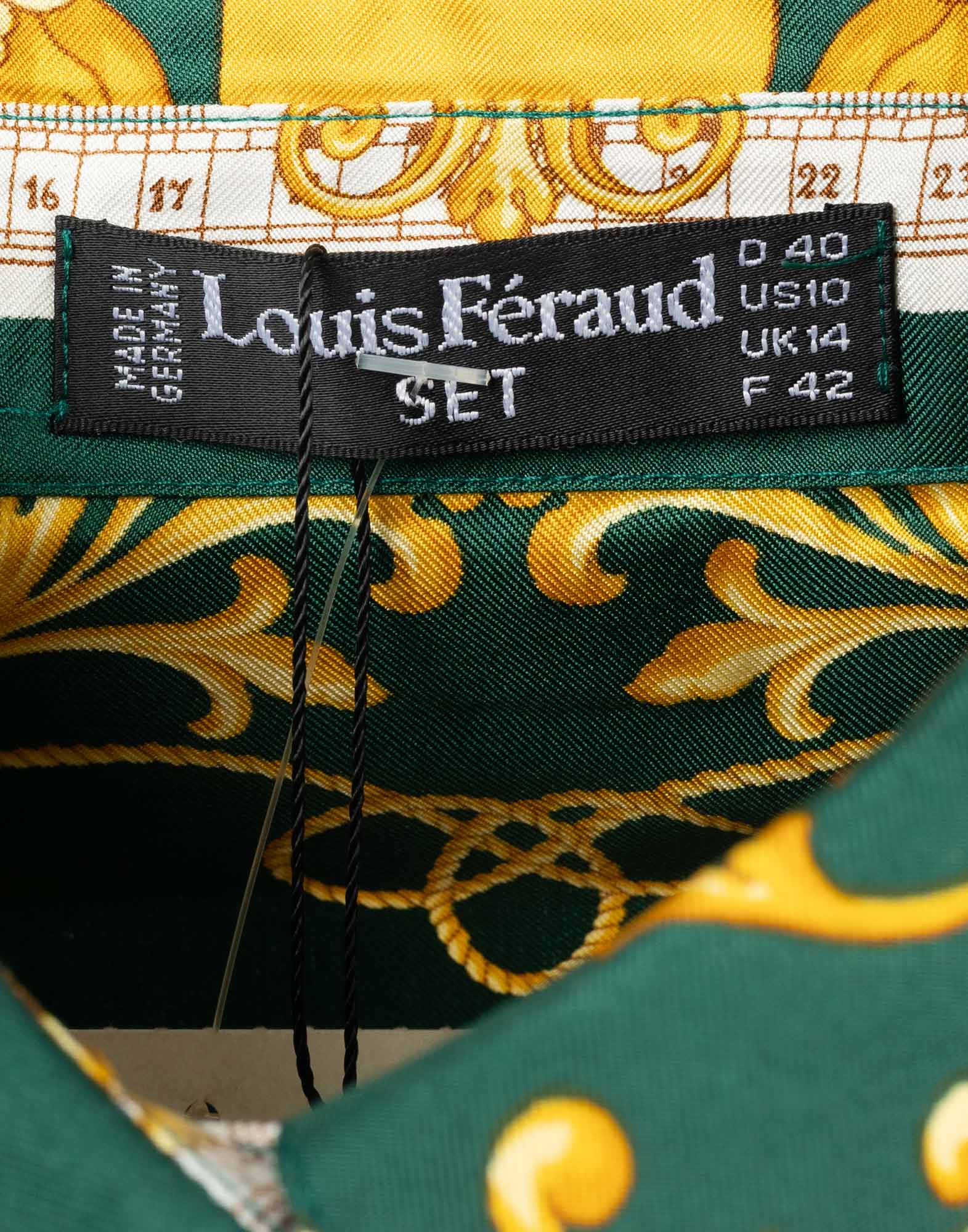 Louis Feraud - 1990s Baroque patterned Shirt - Image 3