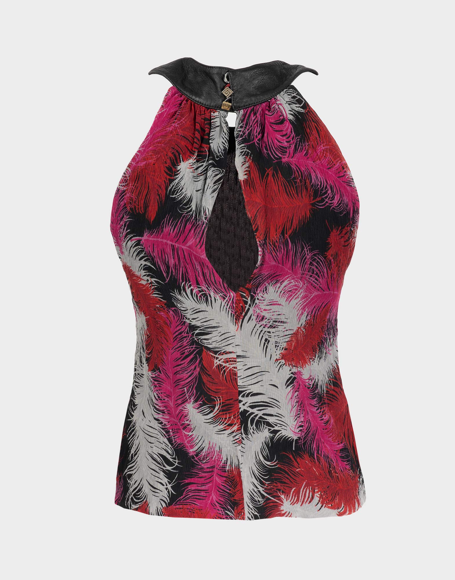 Gianni Versace - Top halter in seta anni '80 - immagine 2
