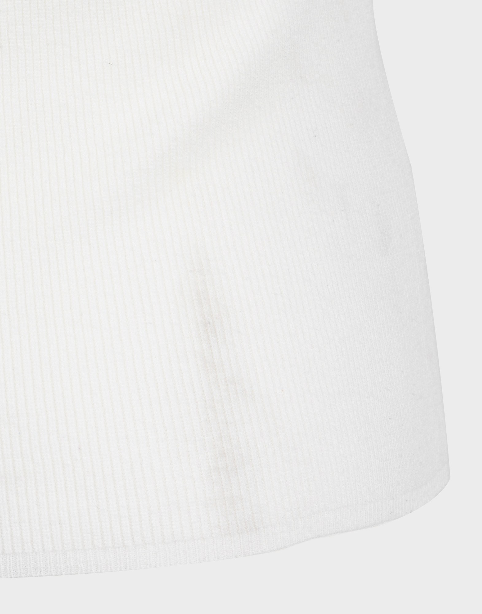 Chanel - Top bianco in cotone anni 2000 - immagine 4