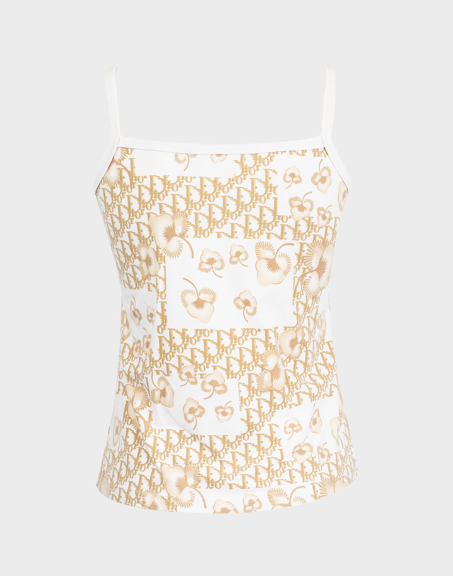 Christian Dior - Top bianco anni '90 logato - immagine 2