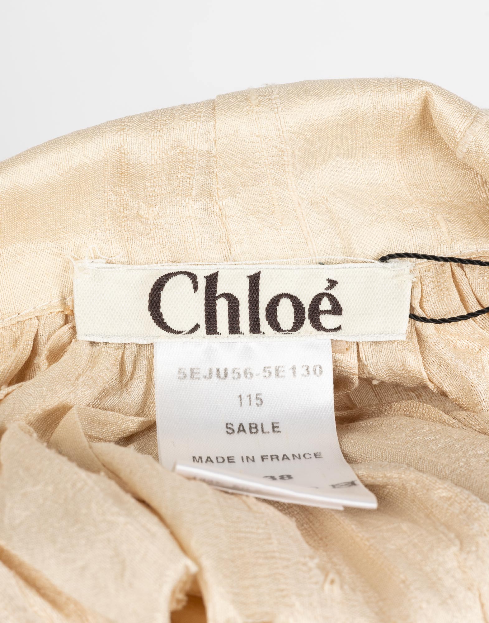 Chloe - Gonna a portafoglio avorio anni 2000 - immagine 3