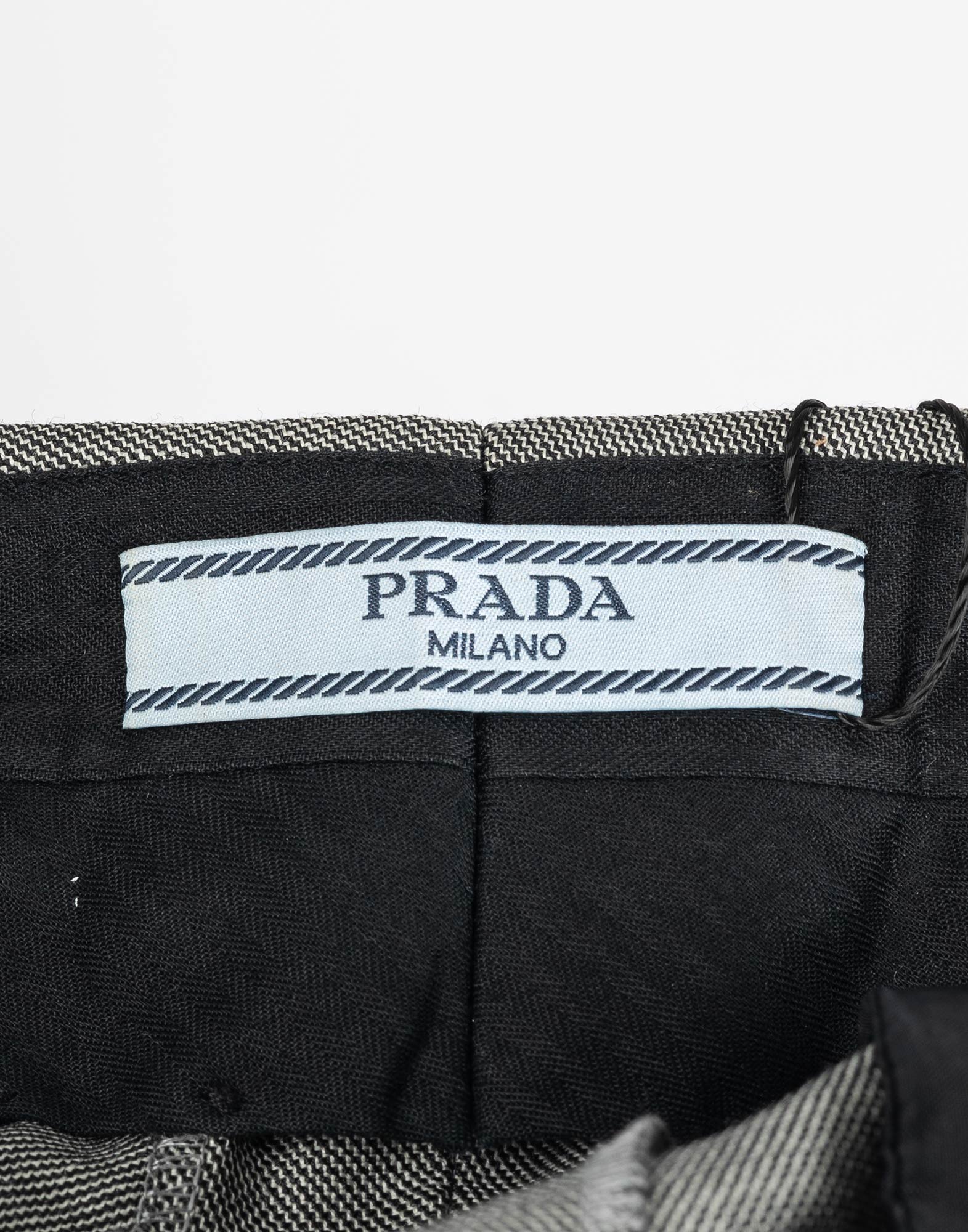 Prada - Women's classic grey trousers - Image 3