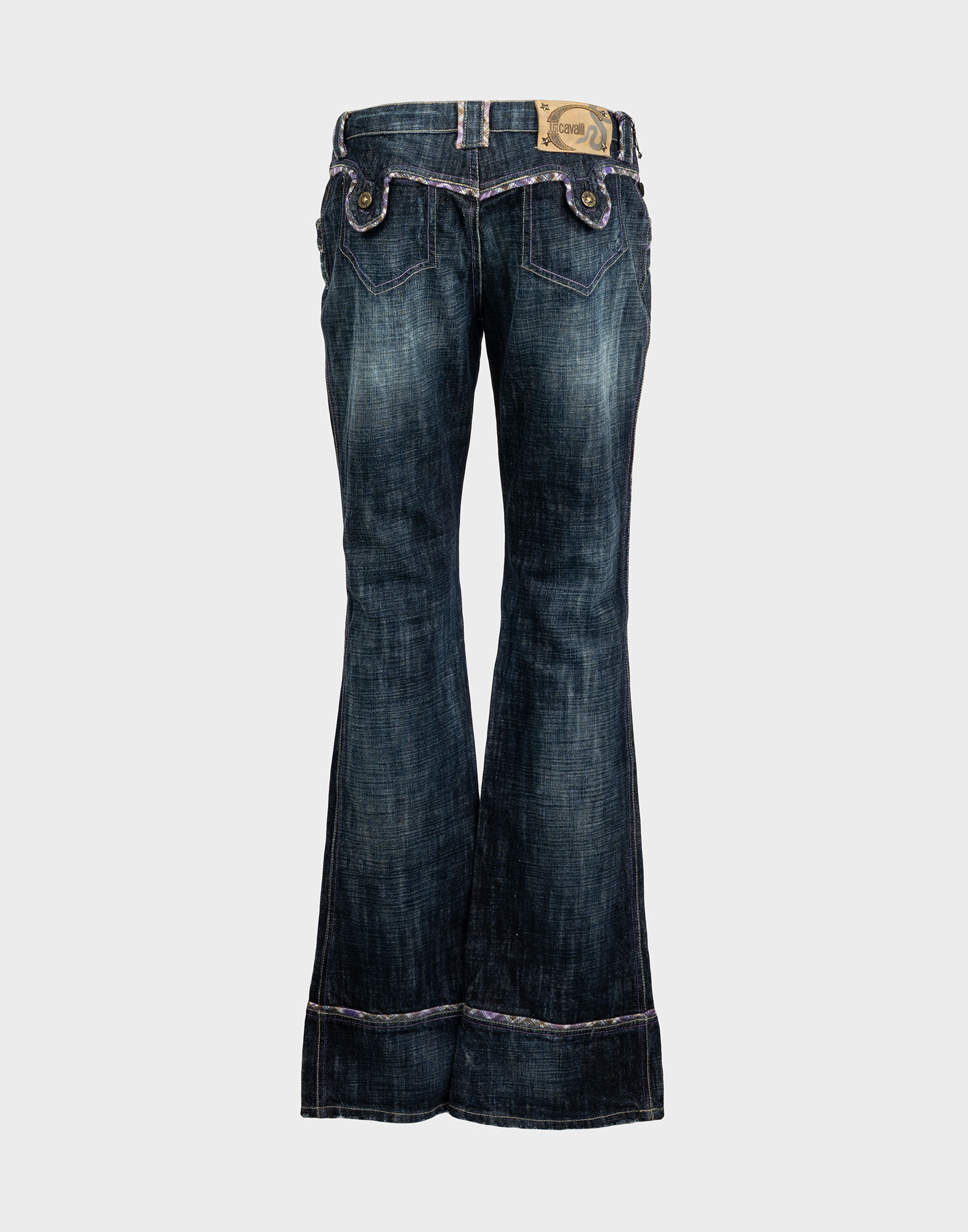 Just Cavalli - 2000s flare denim trousers - Image 2