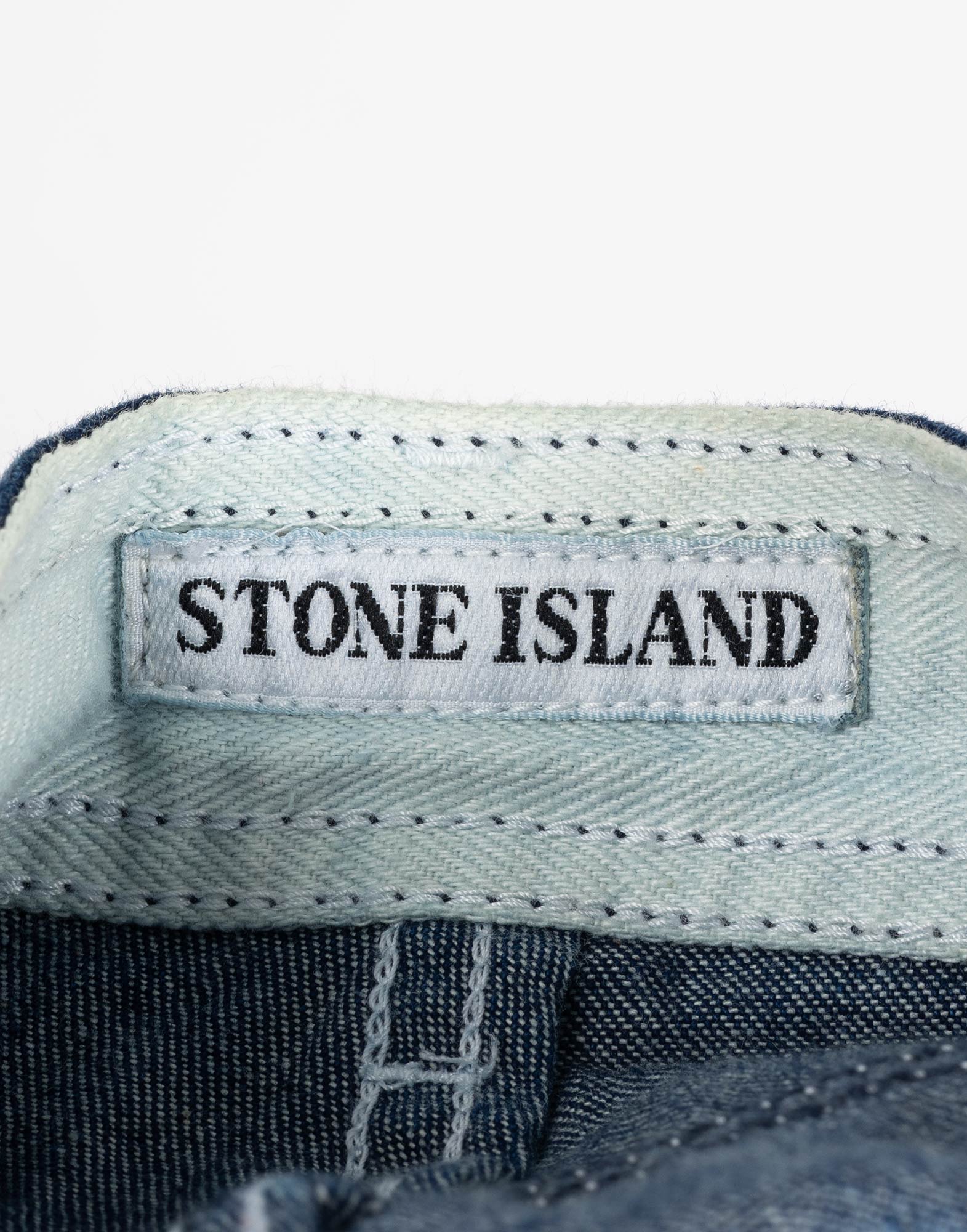 Stone Island - Pantaloni in denim scuro da donna - immagine 3
