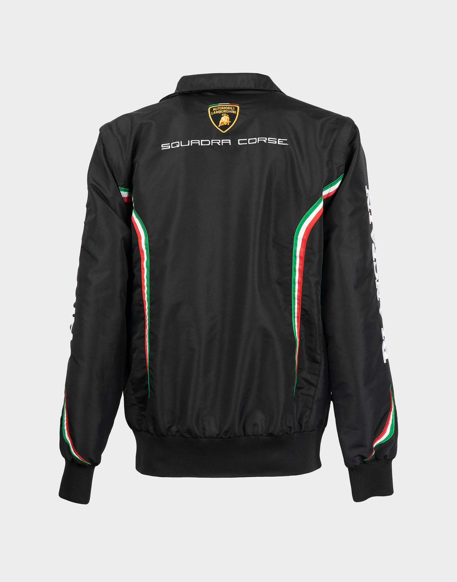 Lamborghini - Black Windbreaker with Patches - Image 2