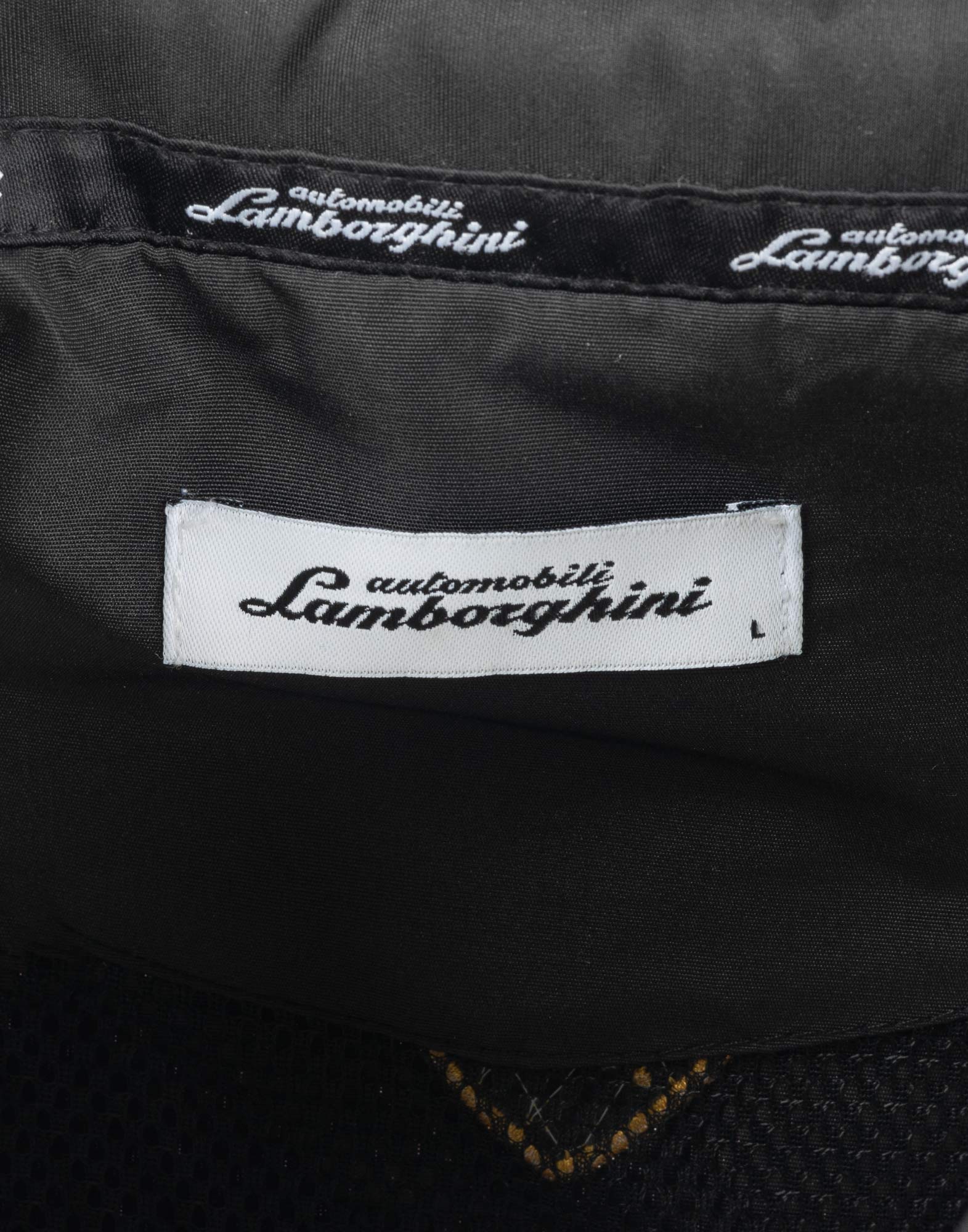 Lamborghini - Black Windbreaker with Patches - Image 4