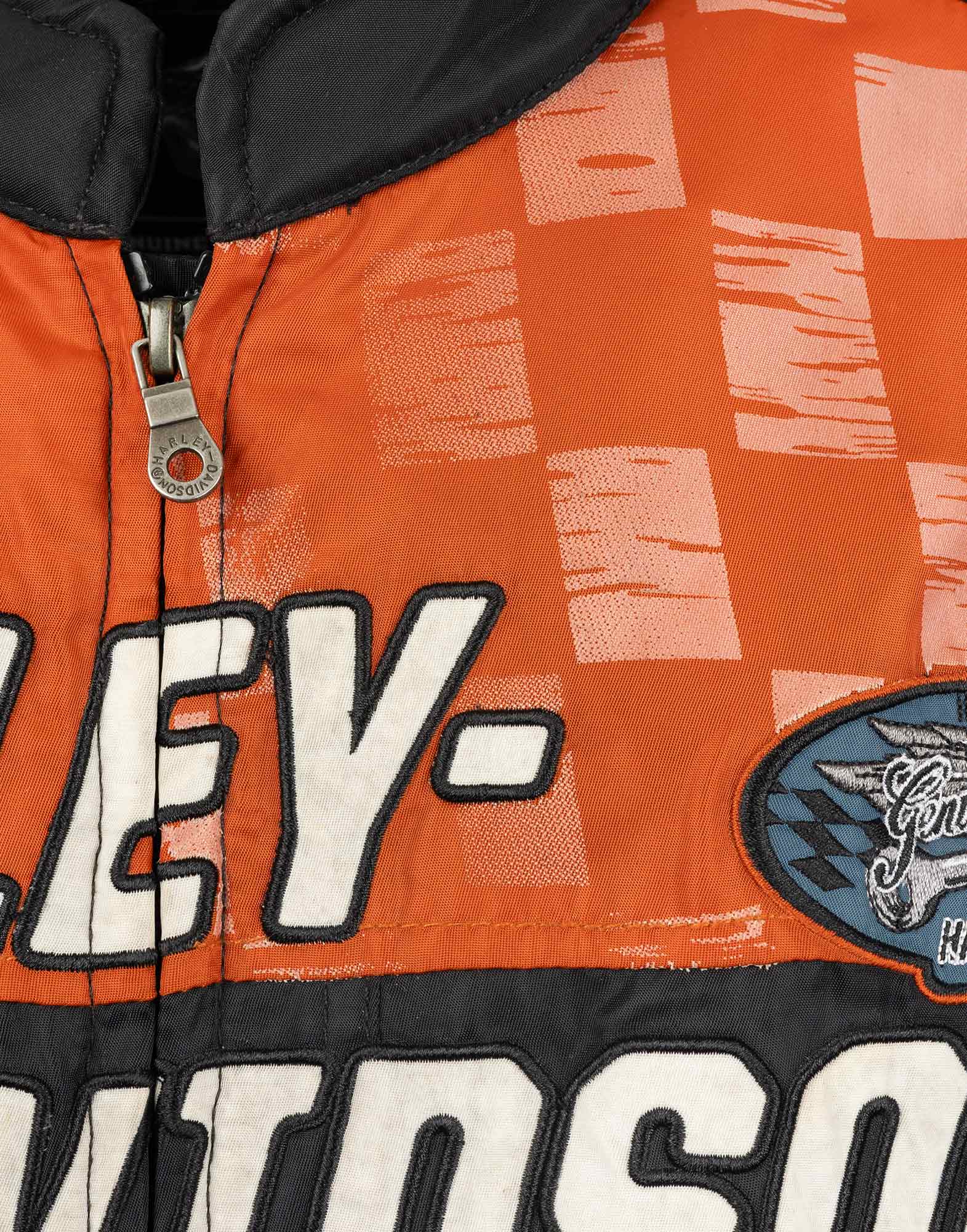 Harley Davidson - Black Jacket with Multi-Coloured Details - Image 4