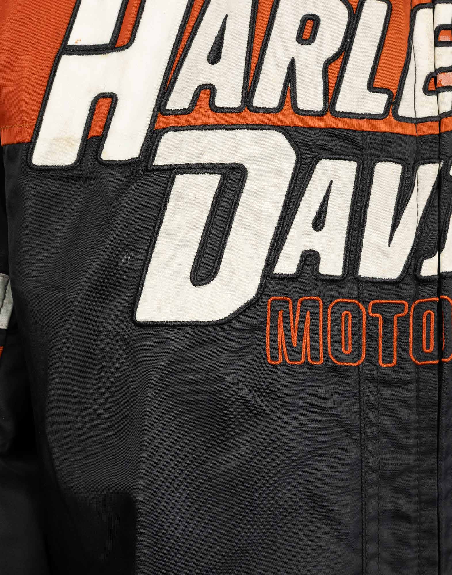 Harley Davidson - Black Jacket with Multi-Coloured Details - Image 3