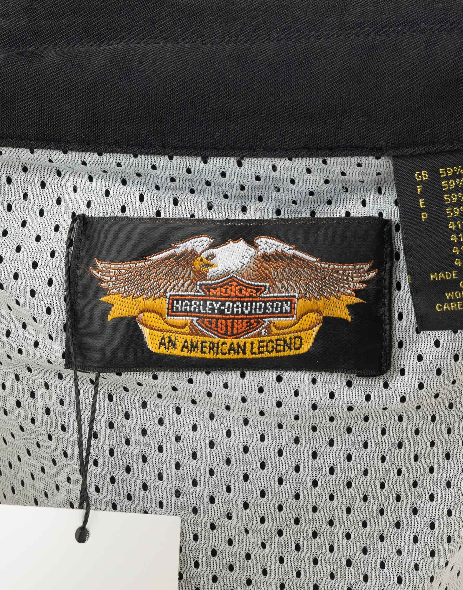 Harley Davidson - Grey Motorcycle Jacket - Image 3