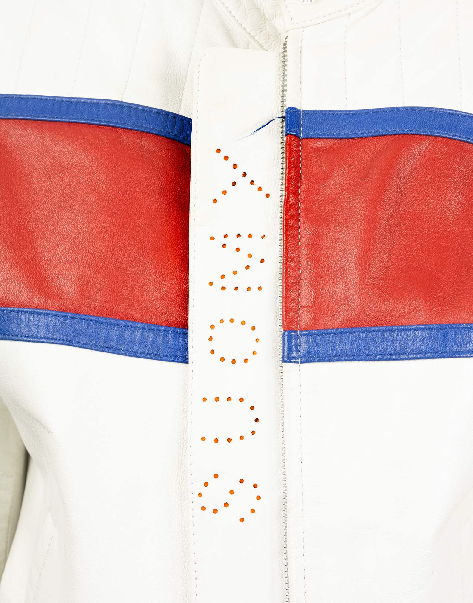 Vintage- Giubbotto da moto in pelle - immagine 3