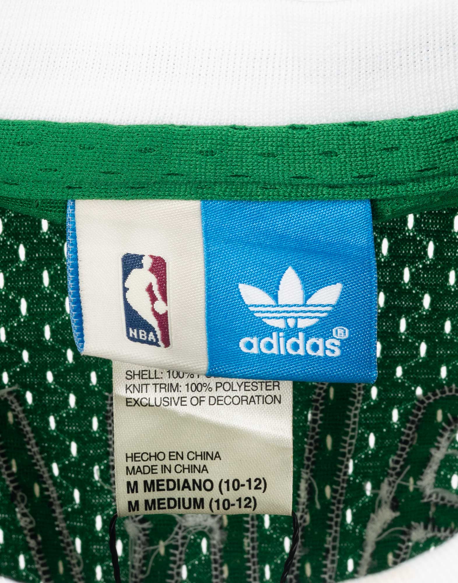 Adidas NBA - Canotta da basket Larry Bird Celtics - immagine 3